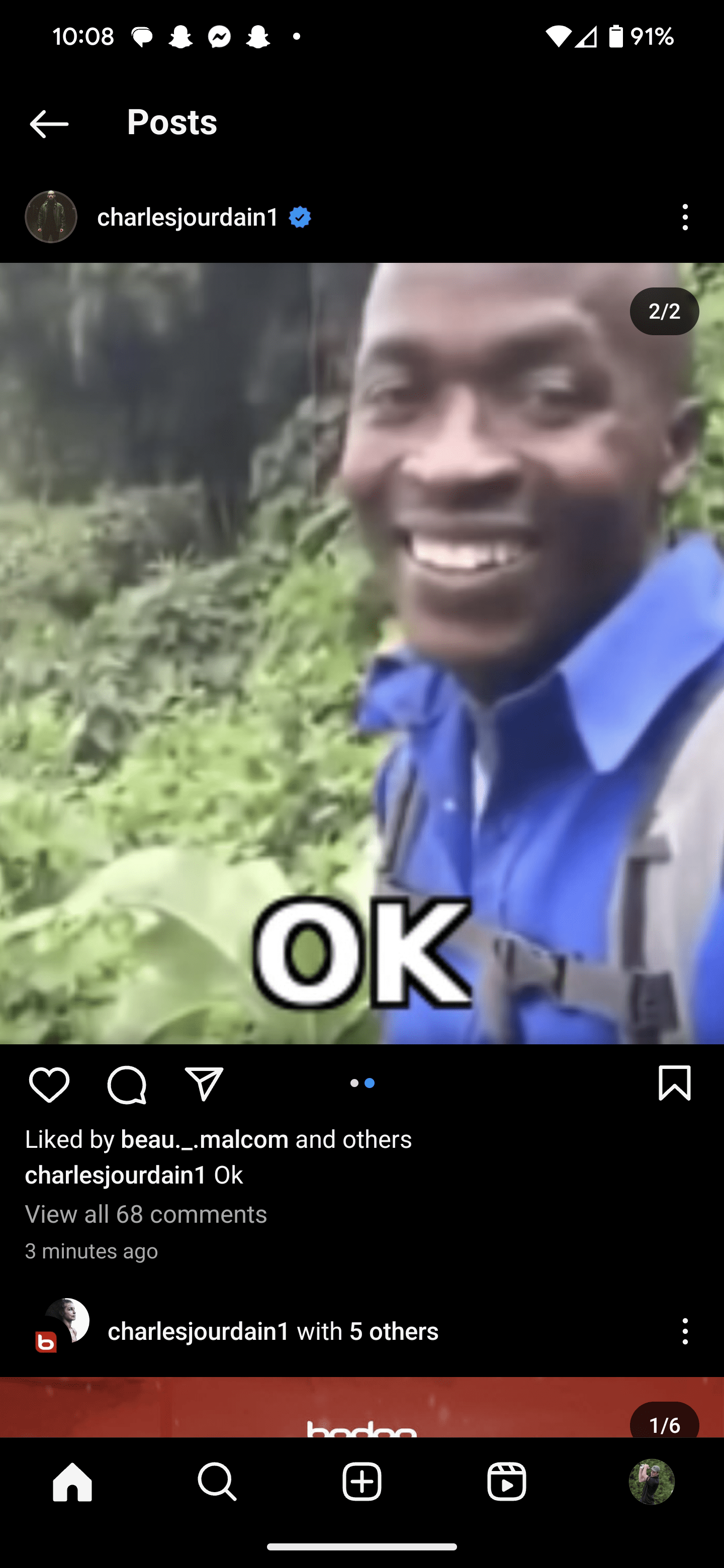 Charles reaction on IG lol r/ufc