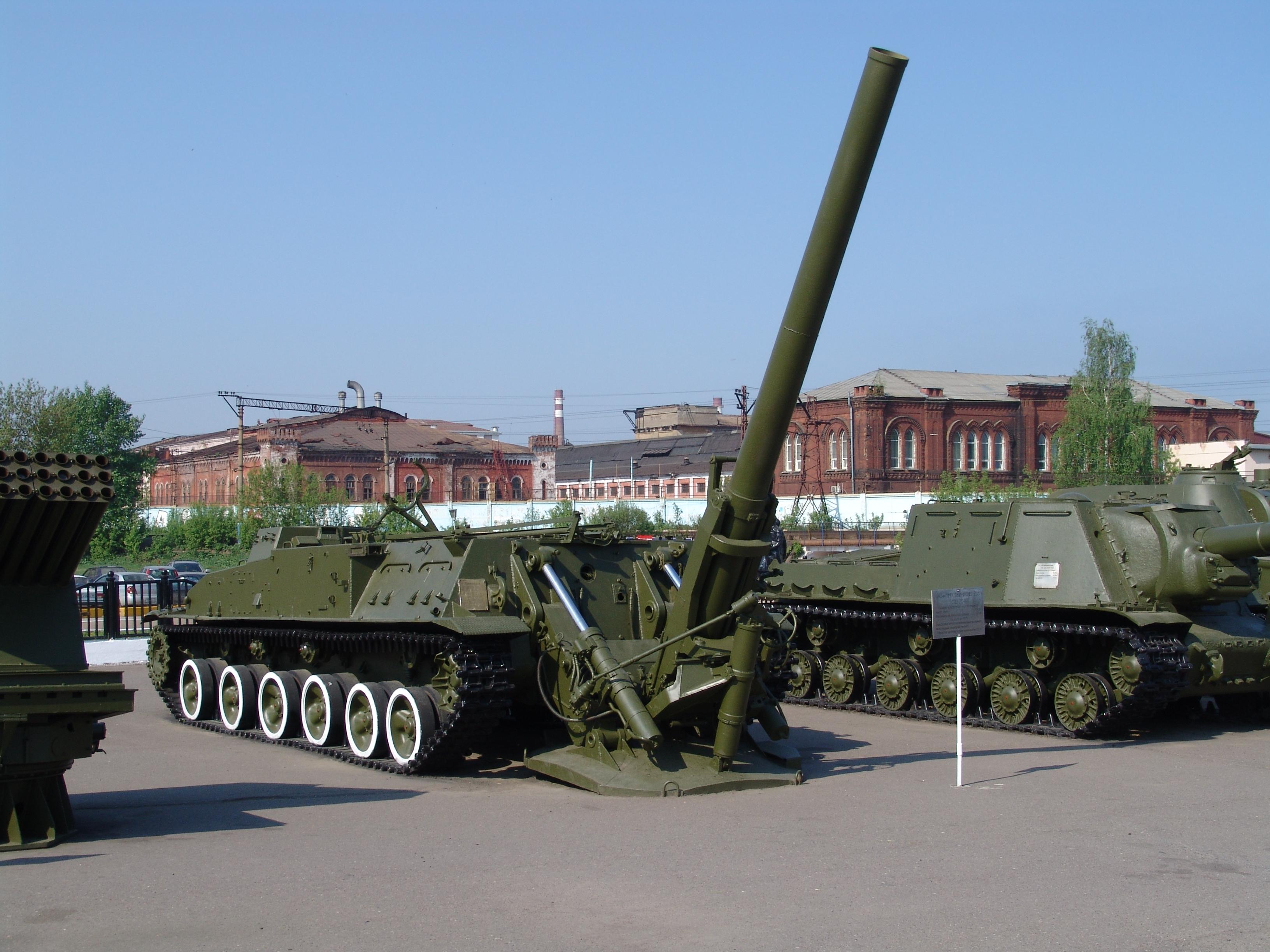 Meet the Tyulpan, worlds largest self propelled mortar. r/TankPorn