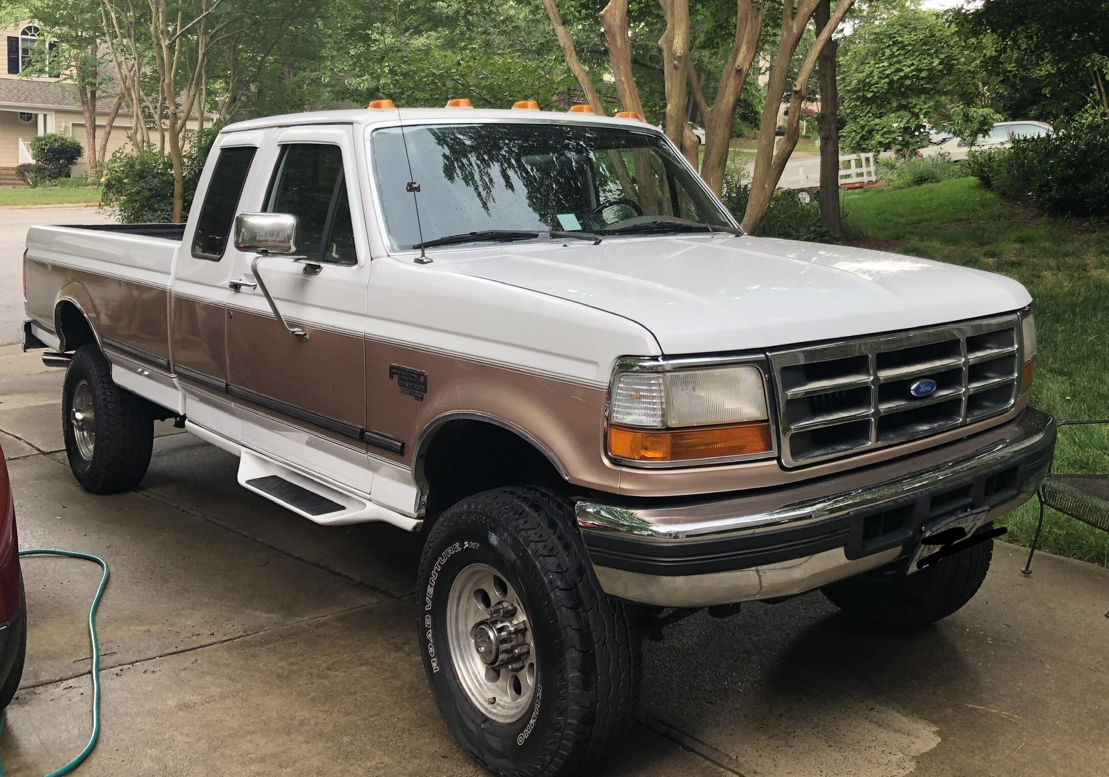 7.3L 97 F-250 my uncle gifted me the other day with 130k miles : r