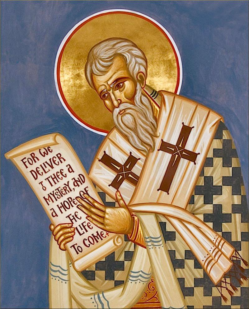 Happy Feast of St. Cyril of Jerusalem! Pray for us, O Holy Church