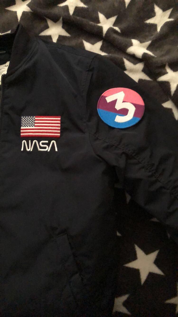 Got a custom 3 Patch made for my bomber Jacket