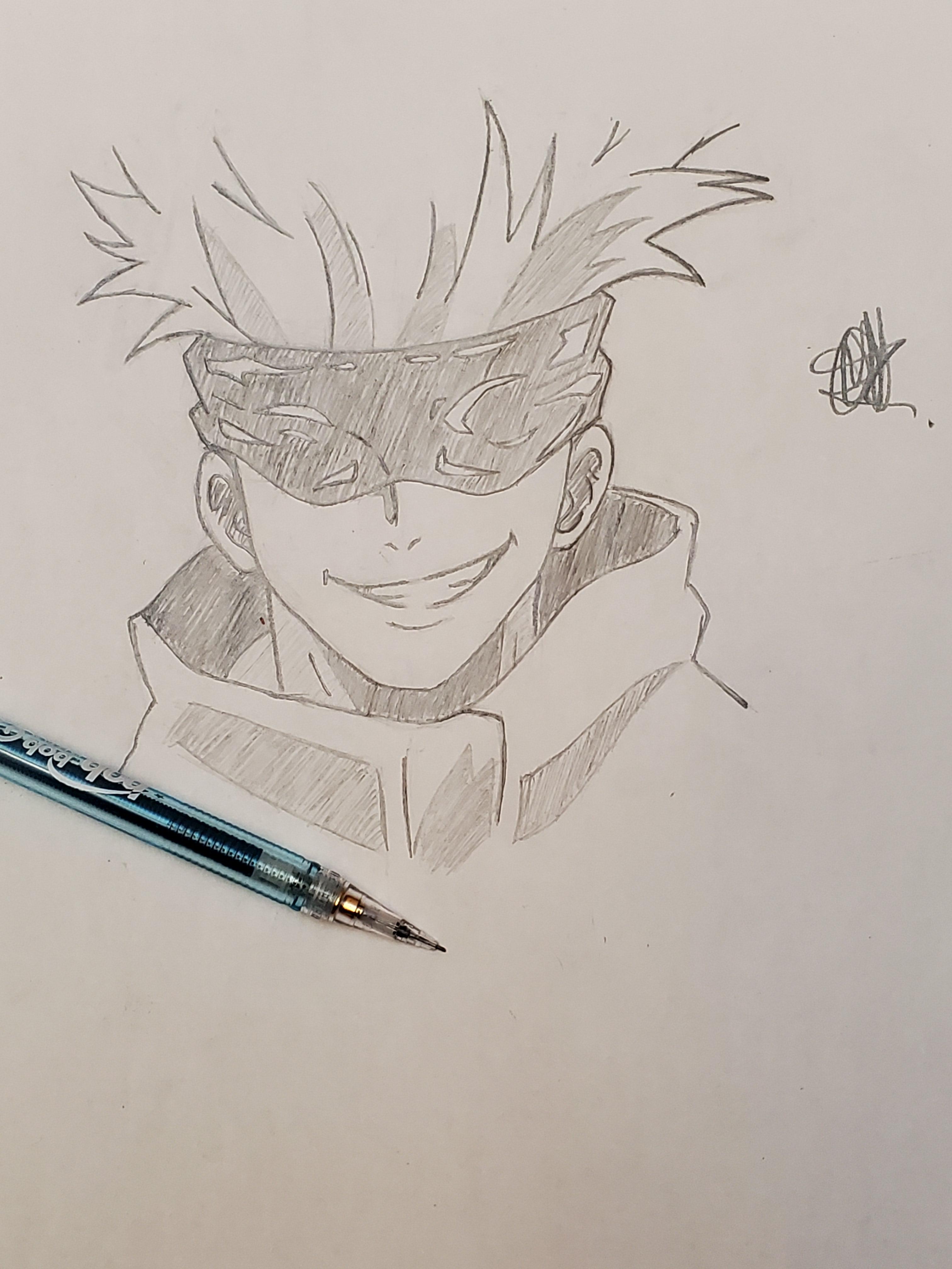 My gojo satoru drawing🙏🏽 r/JuJutsuKaisen