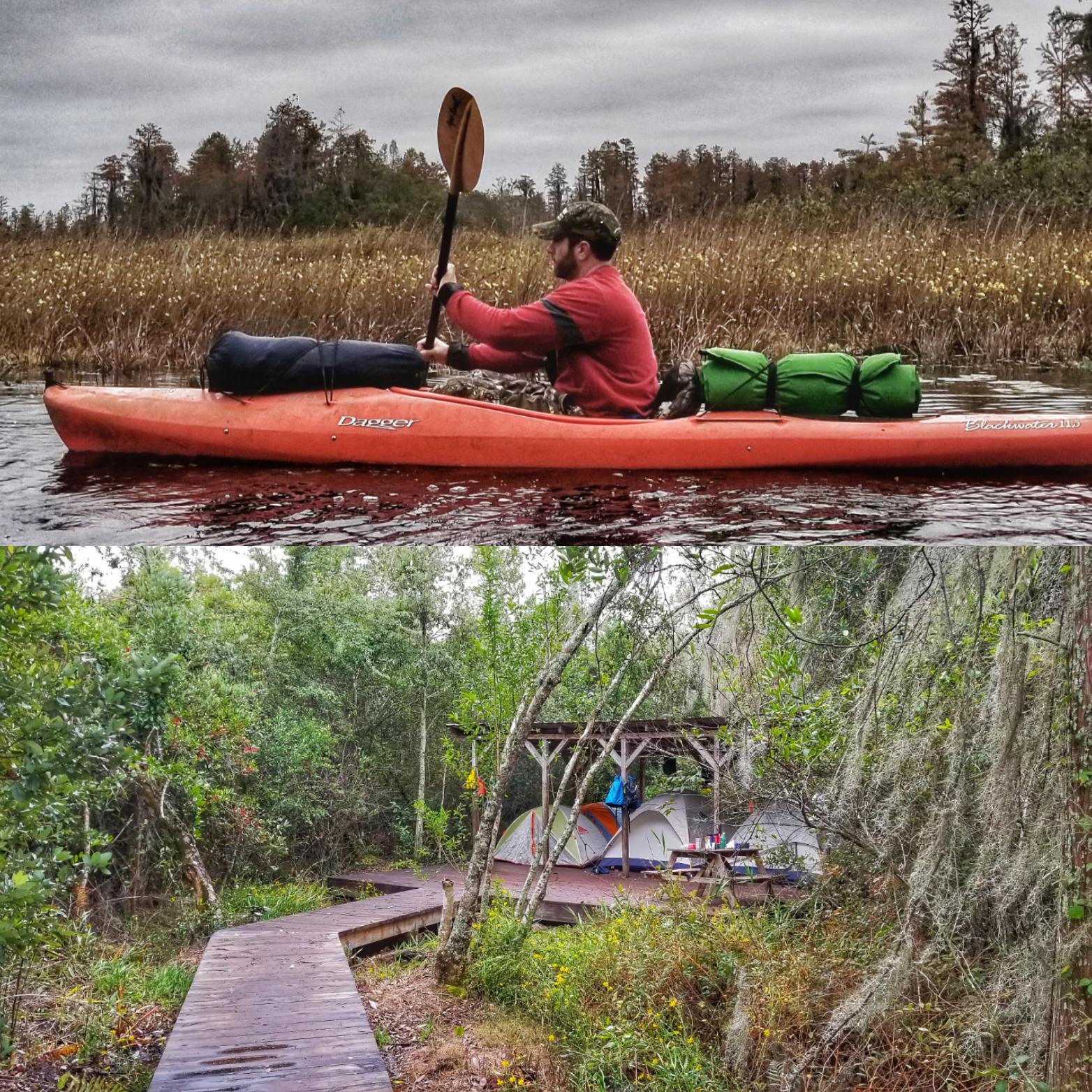 Kayak 'backpacking' trip in South r/WildernessBackpacking
