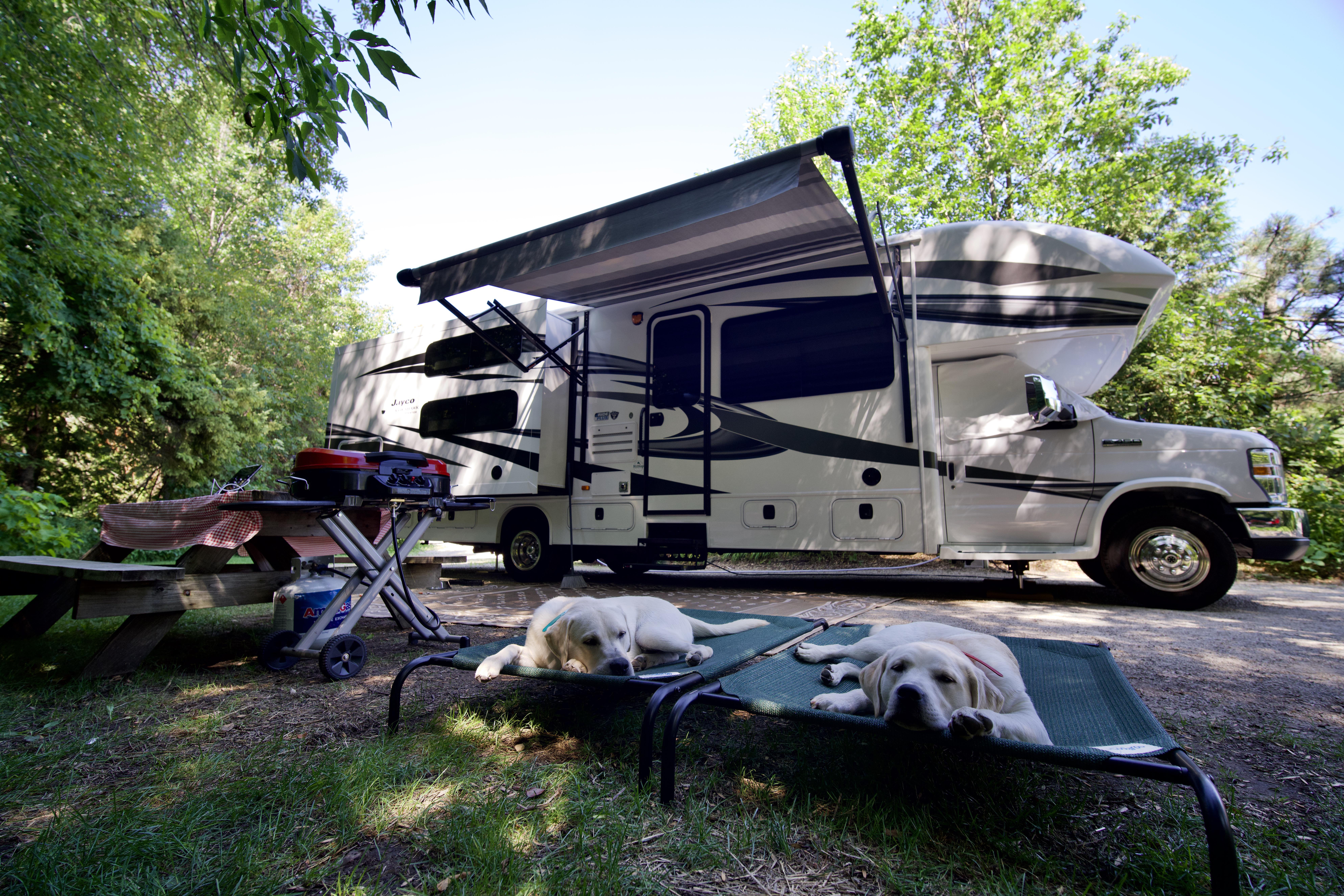 Wagon Trail Campground, Door County Wisconsin r/RVLiving