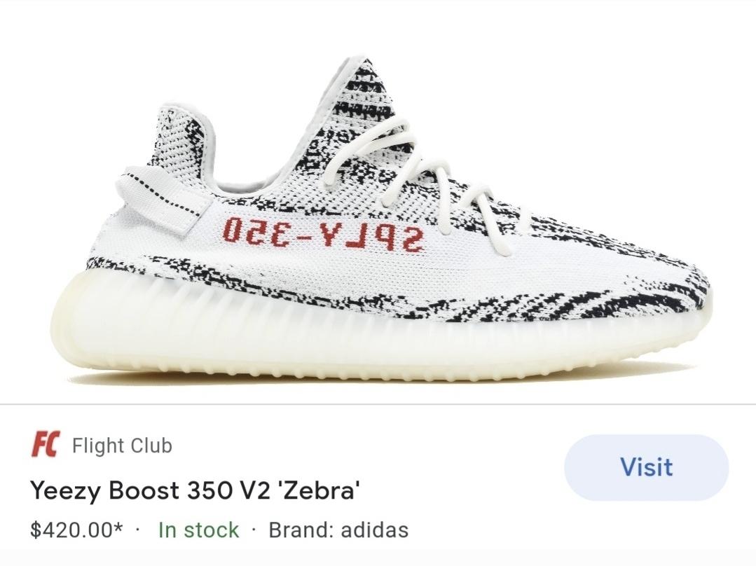 Which stores can I try on Yeezy 350 shoe fit r/yeezys