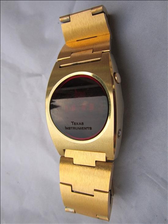 Gold Tone Texas Instruments. r/VintageLEDWatches