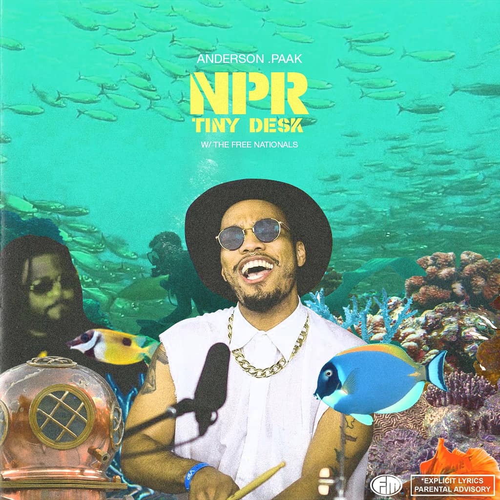 Anderson .Paak & The Free Nationals NPR Tiny Desk Concert r