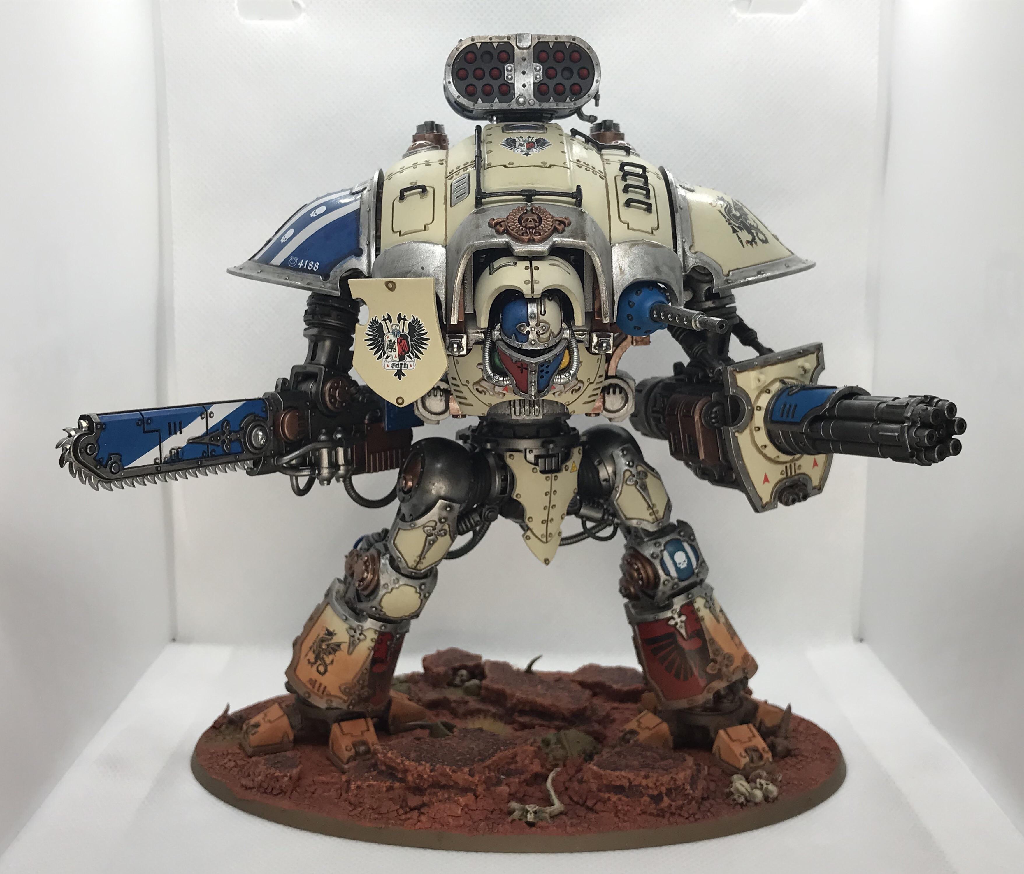 House Griffith imperial knight. First knight I have completed for my