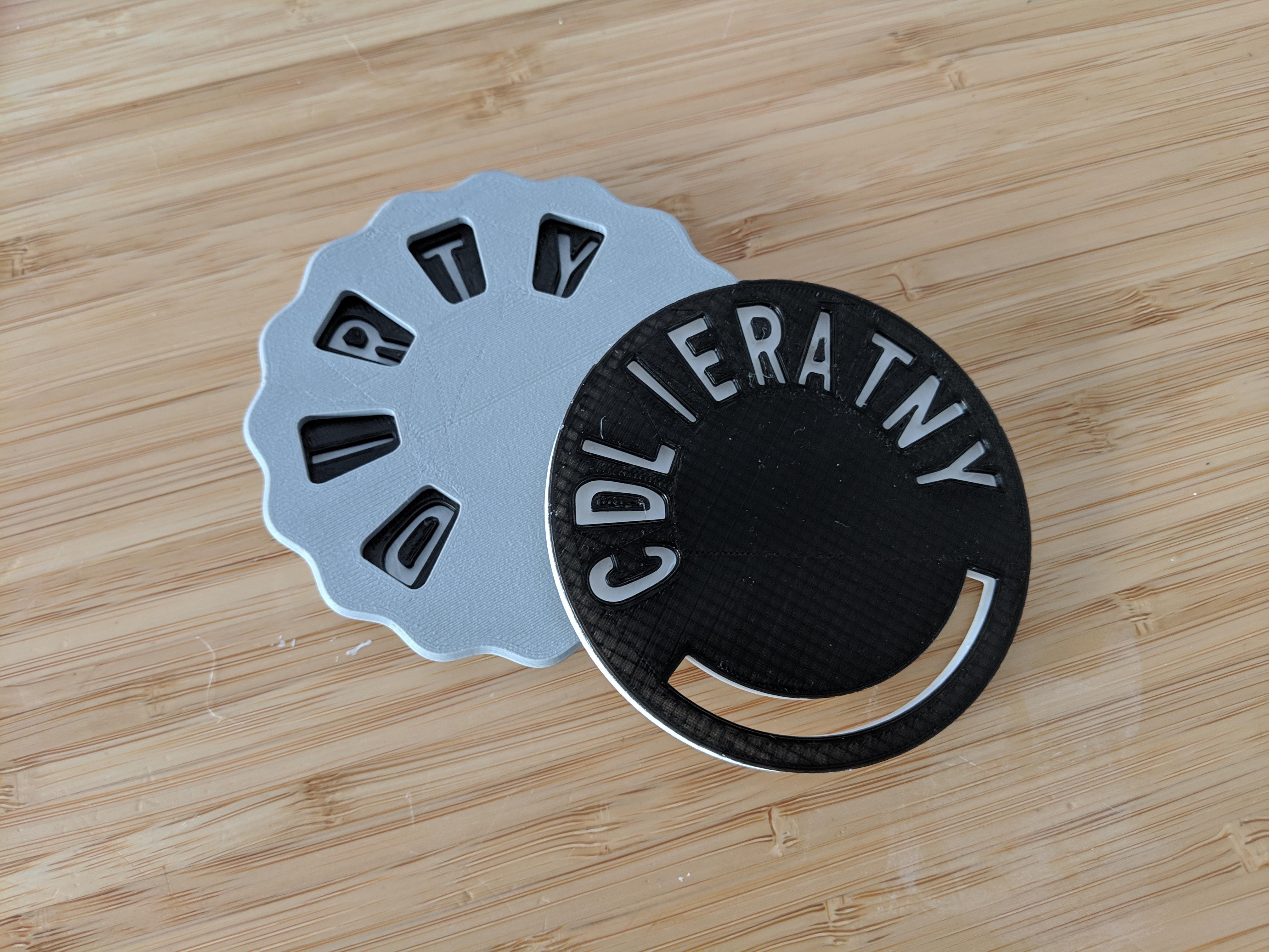 Dishwasher Clean/Dirty indicator (Rotating) r/3Dprinting