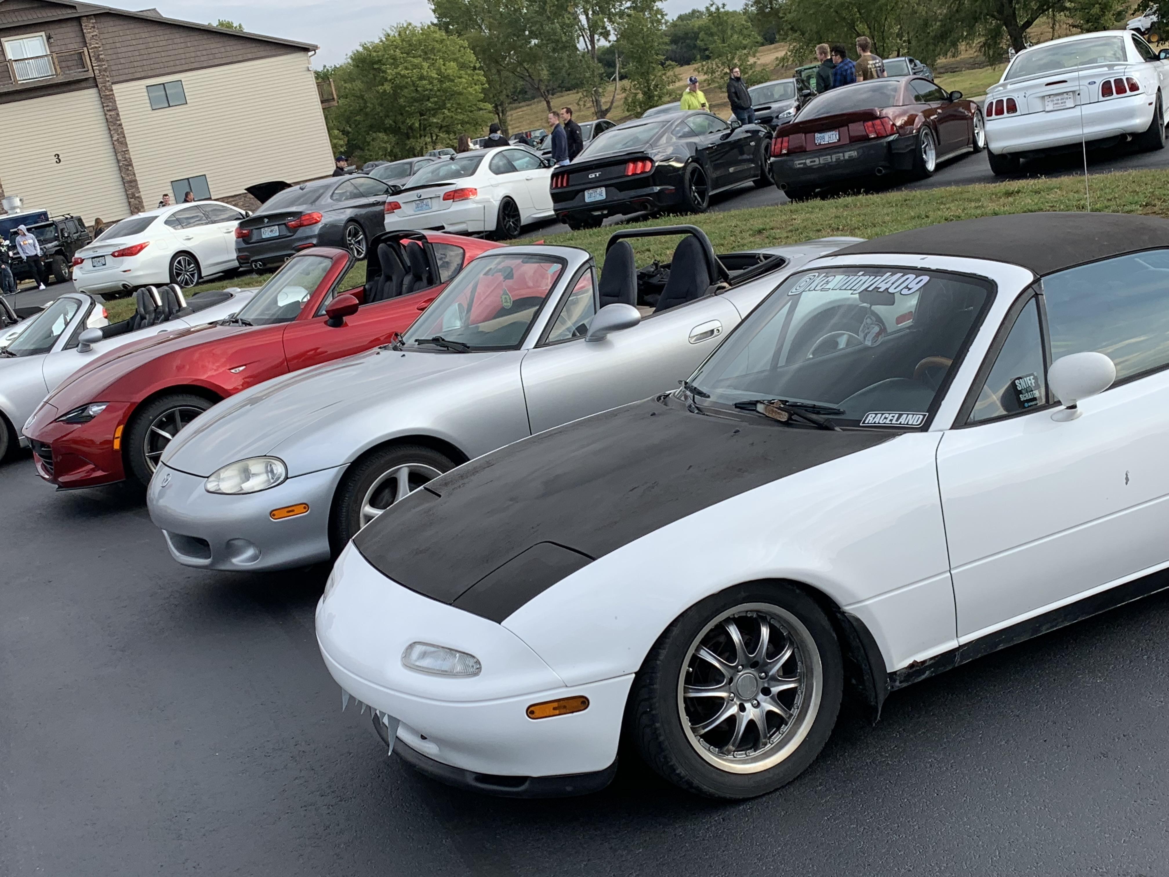 Kansas City Cars and Coffee Lineup! NA,NB,RF,NC r/Miata