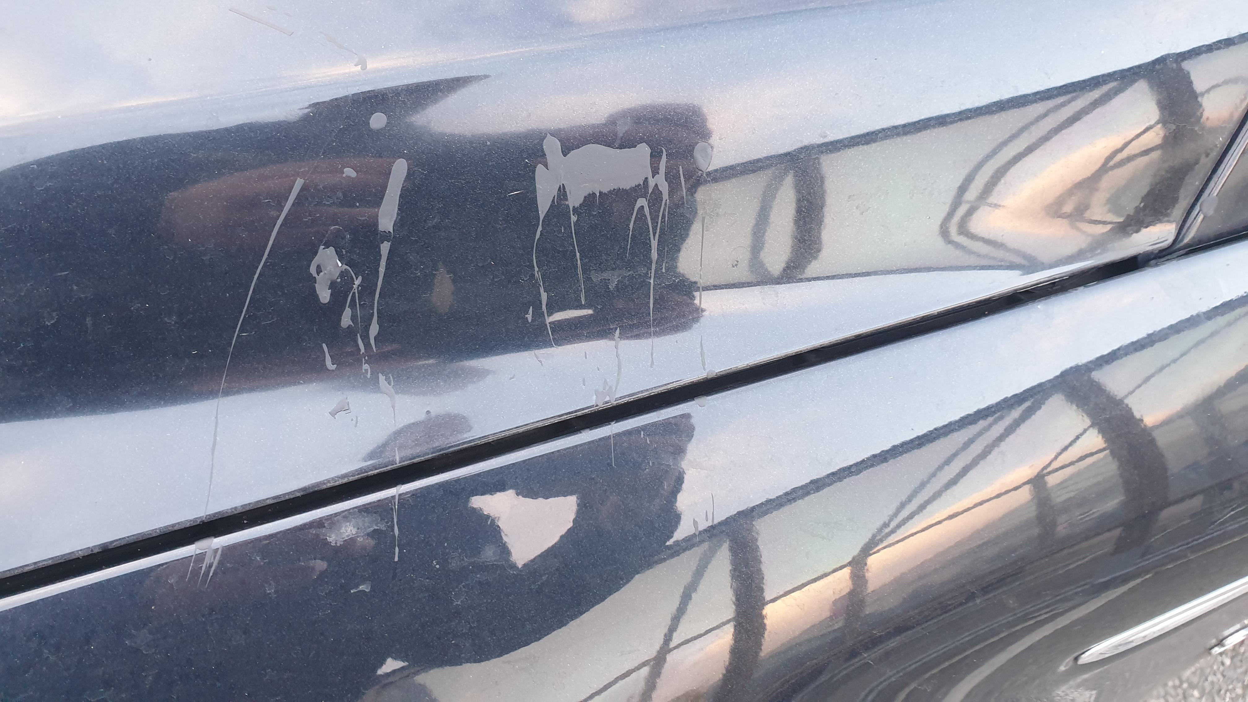 Best way to remove external masonry or wood paint from car? Cheers. r