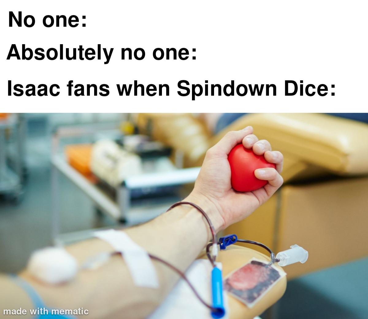 i havent unlocked spindown dice yet, what does this mean, pita? r