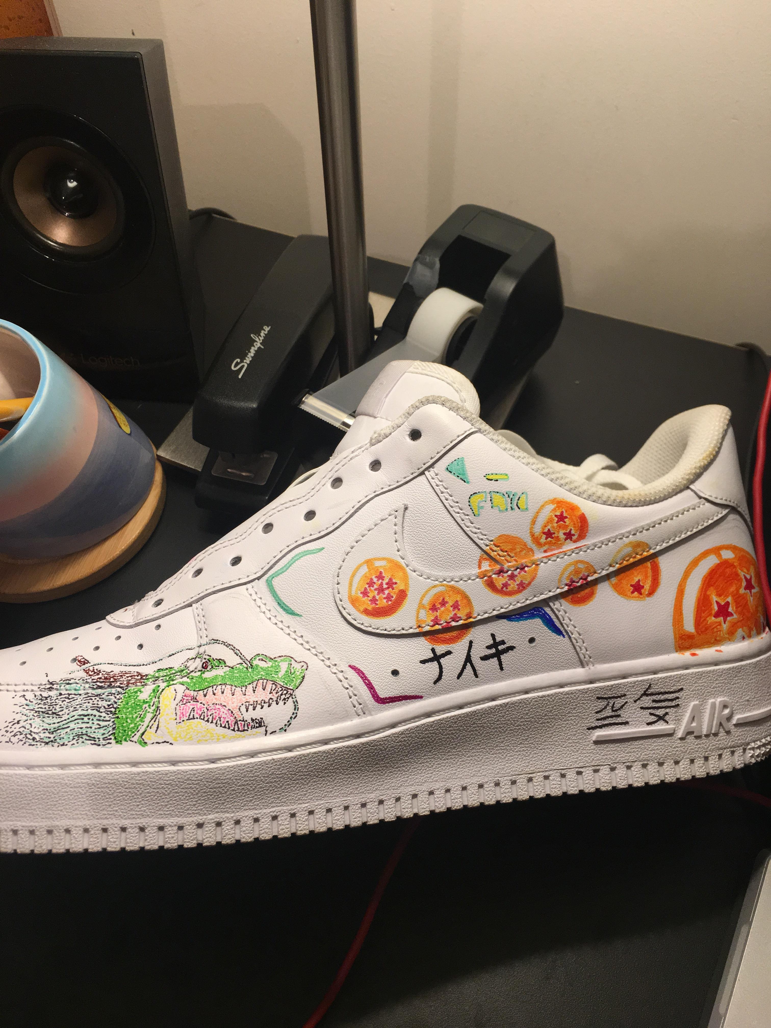 gregorydragonball Air Force 1 Dragon Ball Z Custom Nike Dragon Ball