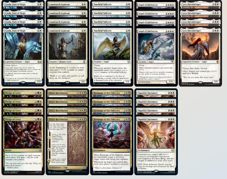 I’ve built an angels deck around sigadras summons. Just got into modern
