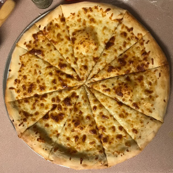 White Pizza. Bobby Flay's dough recipe. r/Pizza