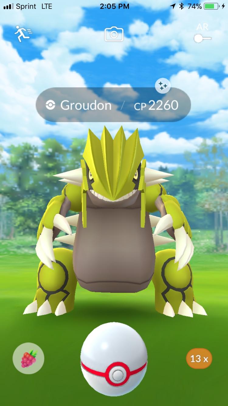 Groudon Pokemon Go / Possible Kyogre And Groudon Raids Shiny Tangela At