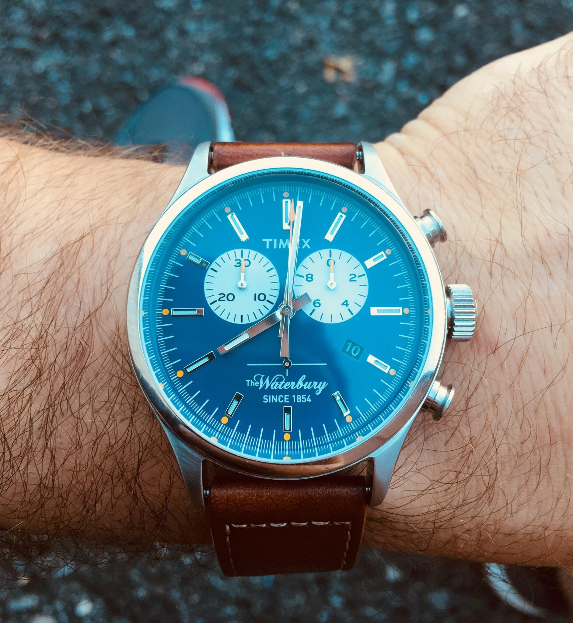 [Timex Waterbury Chronograph] eBay bargain r/Watches