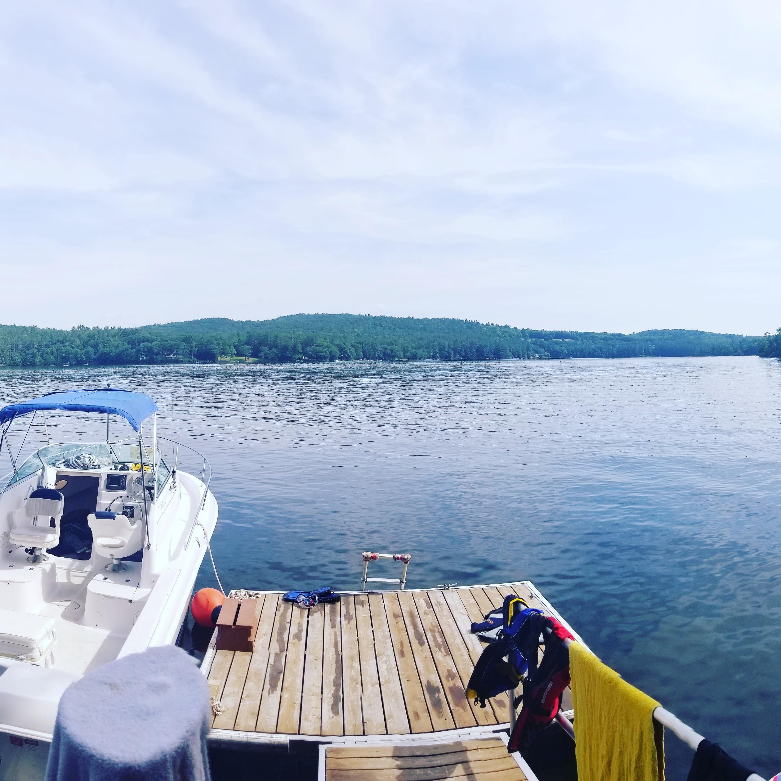 Lake Waukewan. Winnipesaukee's little less known sister. r/newhampshire