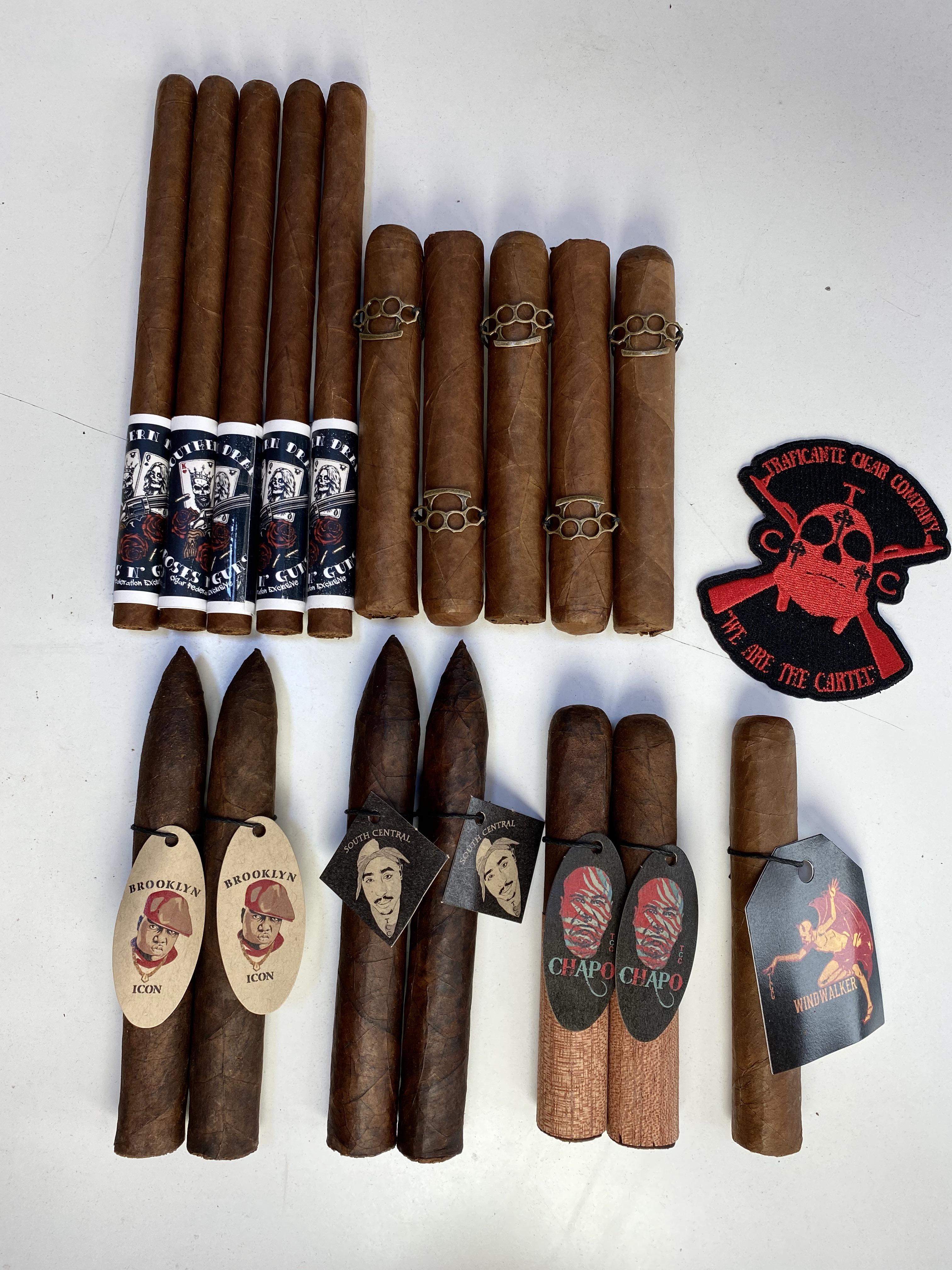 Ezra Zion, Cigar Federation & Traficante Cigar Co. haul. Can’t wait to try the southern draw