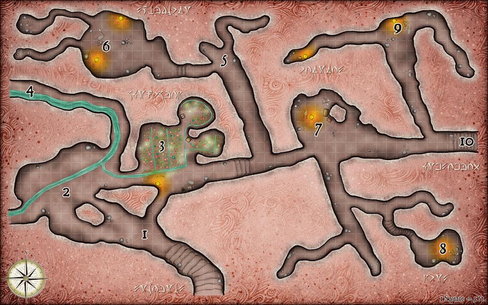 Mine and Fungi Farm (48 x 30) Roll20