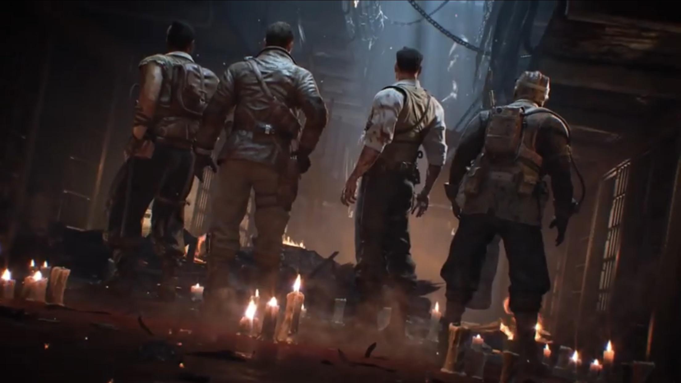 Blood of the Dead possible ee When the crew go to get the vials after