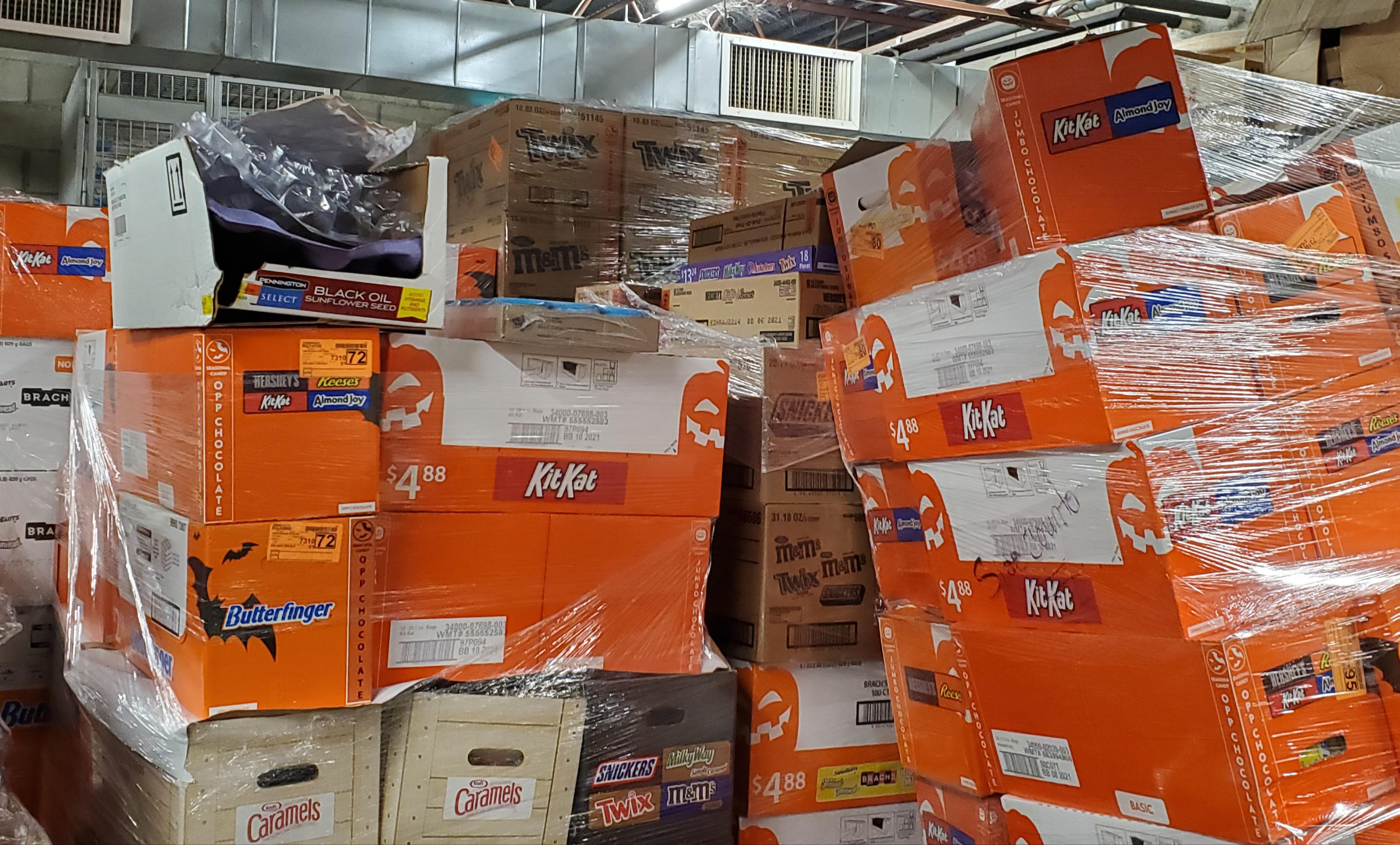 We are never going to financially recover from this. Only seven pallets