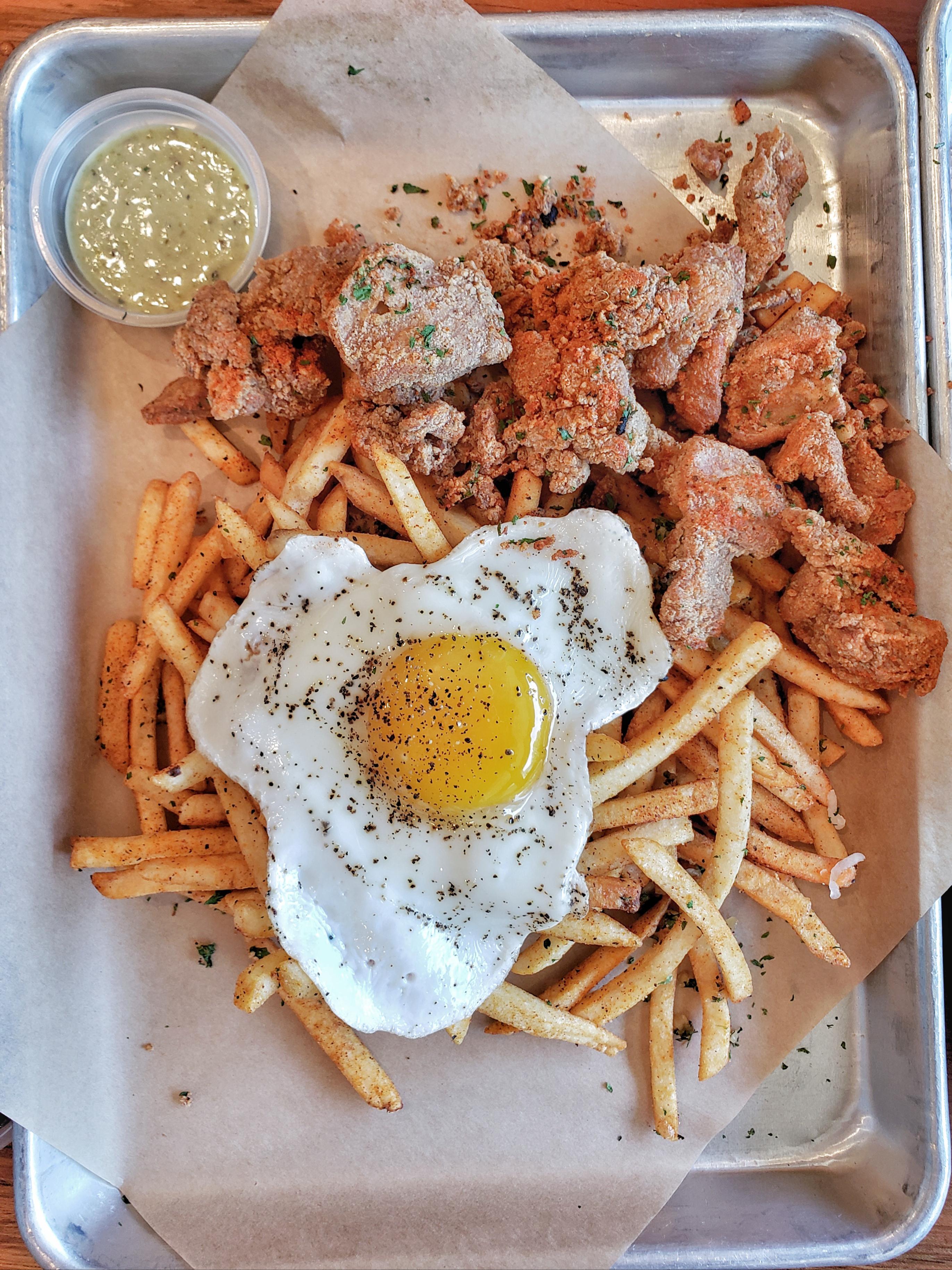 [I ate] Popcorn chicken & Garlic fries r/food
