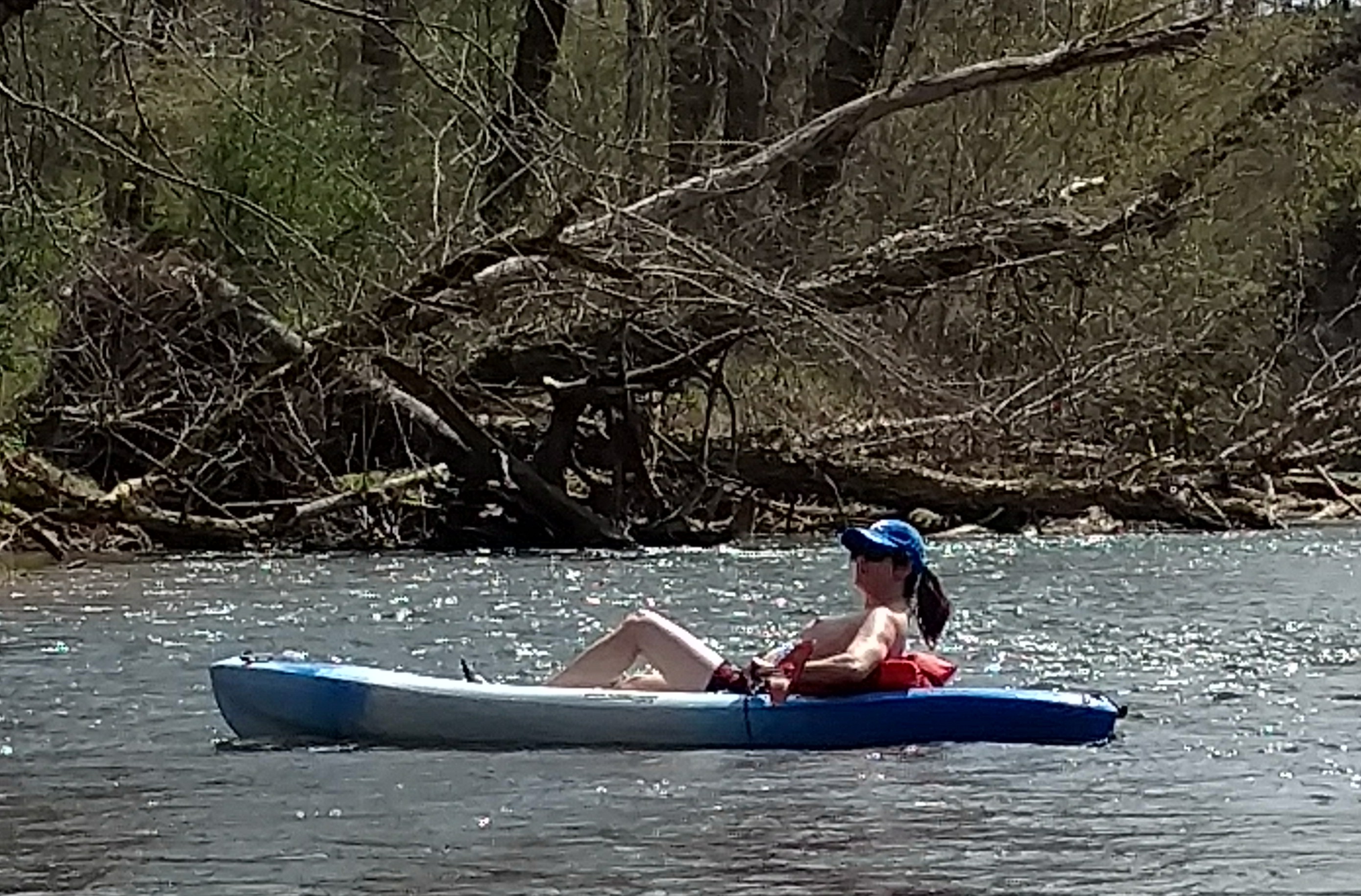 Kayaking the Piney r/pics