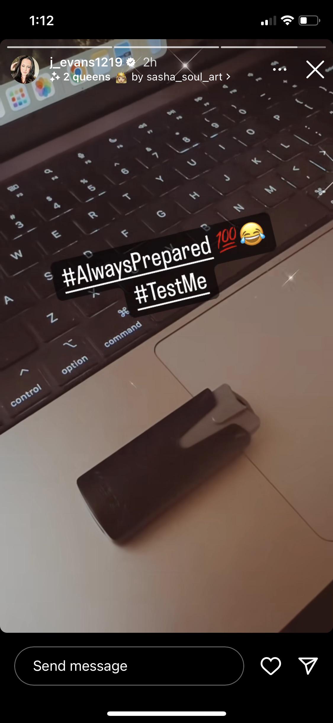 What does this mean?? I wish Barb would just get a restraining order