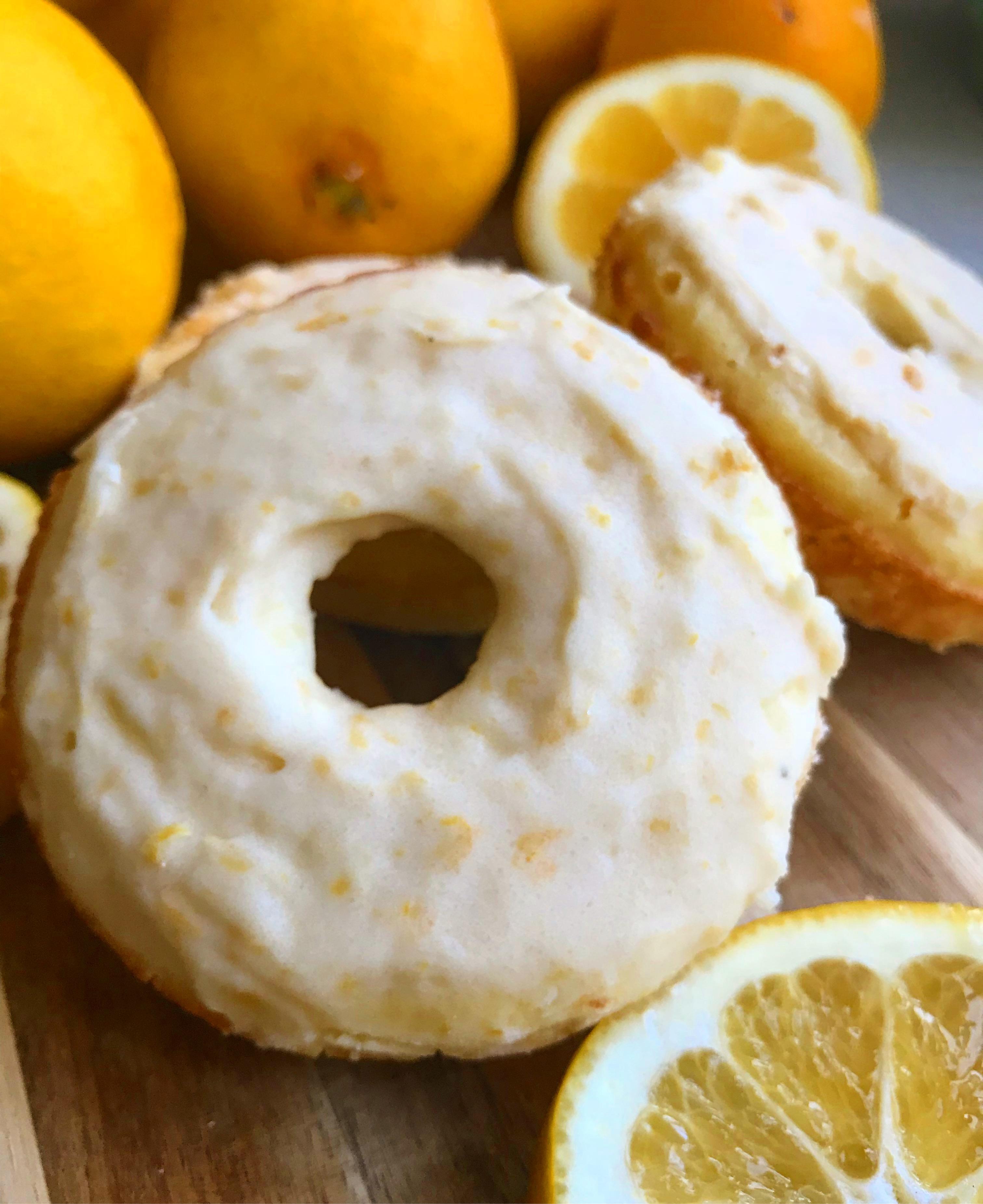 Keto lemon poundcake donuts r/ketorecipes