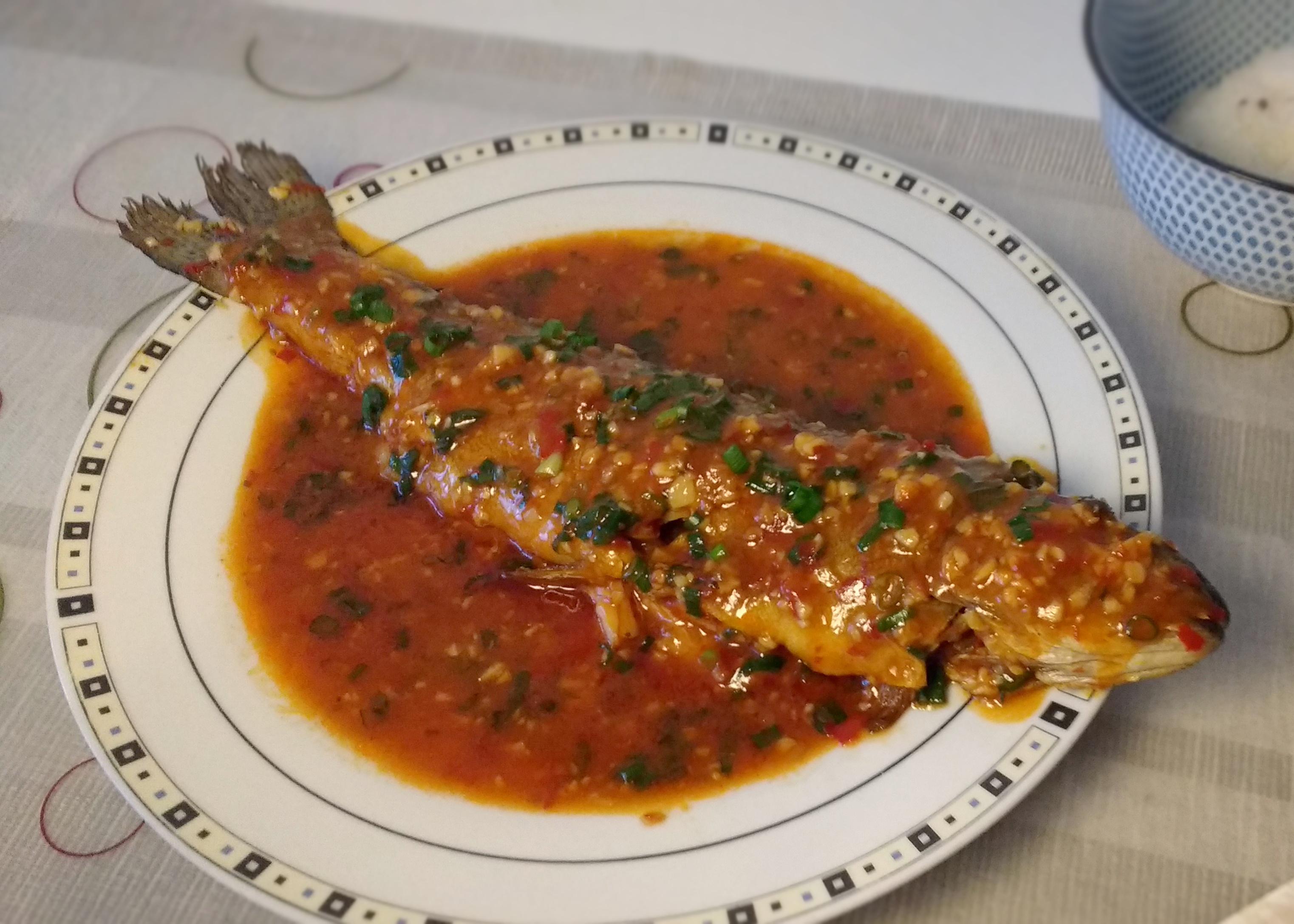 Simple homecooking Spicy bean sauce fish 豆瓣鱼 r/chinesefood