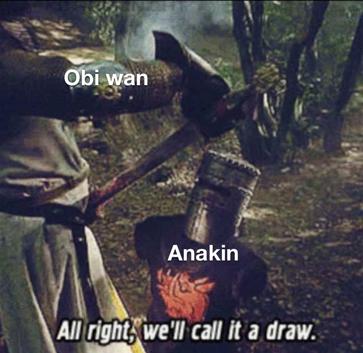 Tis but a scratch PrequelMemes