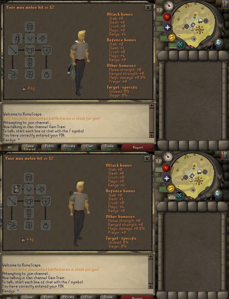 Please fix, I should not have an in game advantage for being Maxed