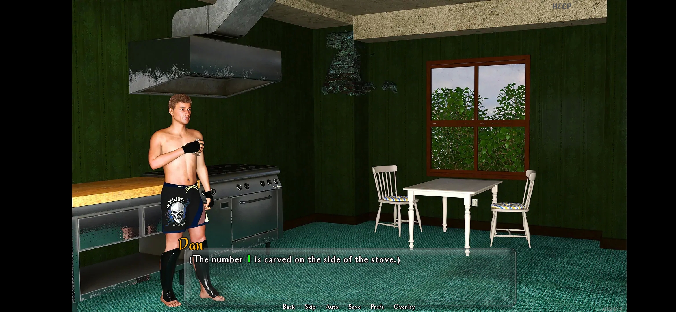 Can anyone tell me what to do here? Its my first time playing "Being a Dik" but I don't