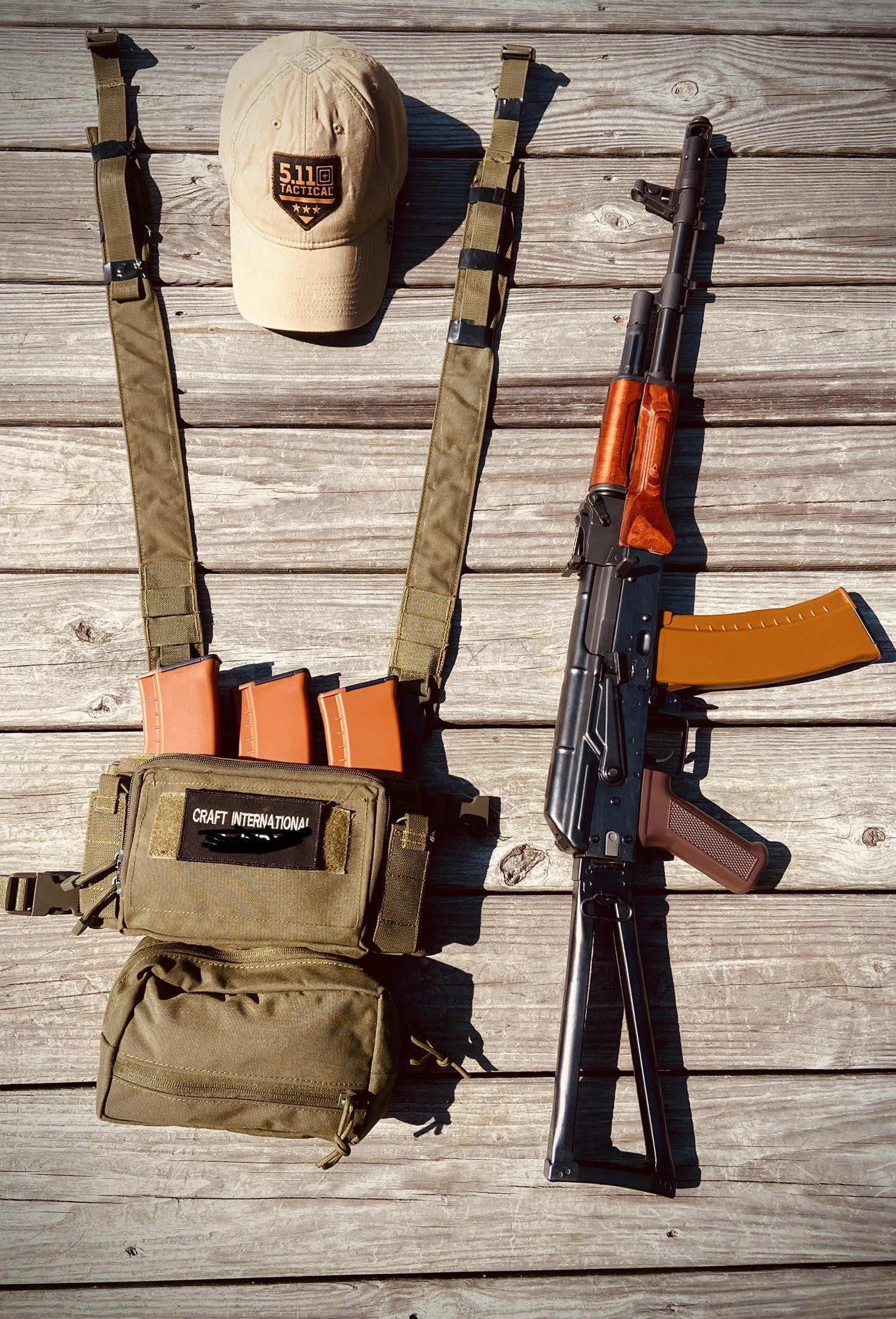 lightweight chest rig loadout r/airsoft