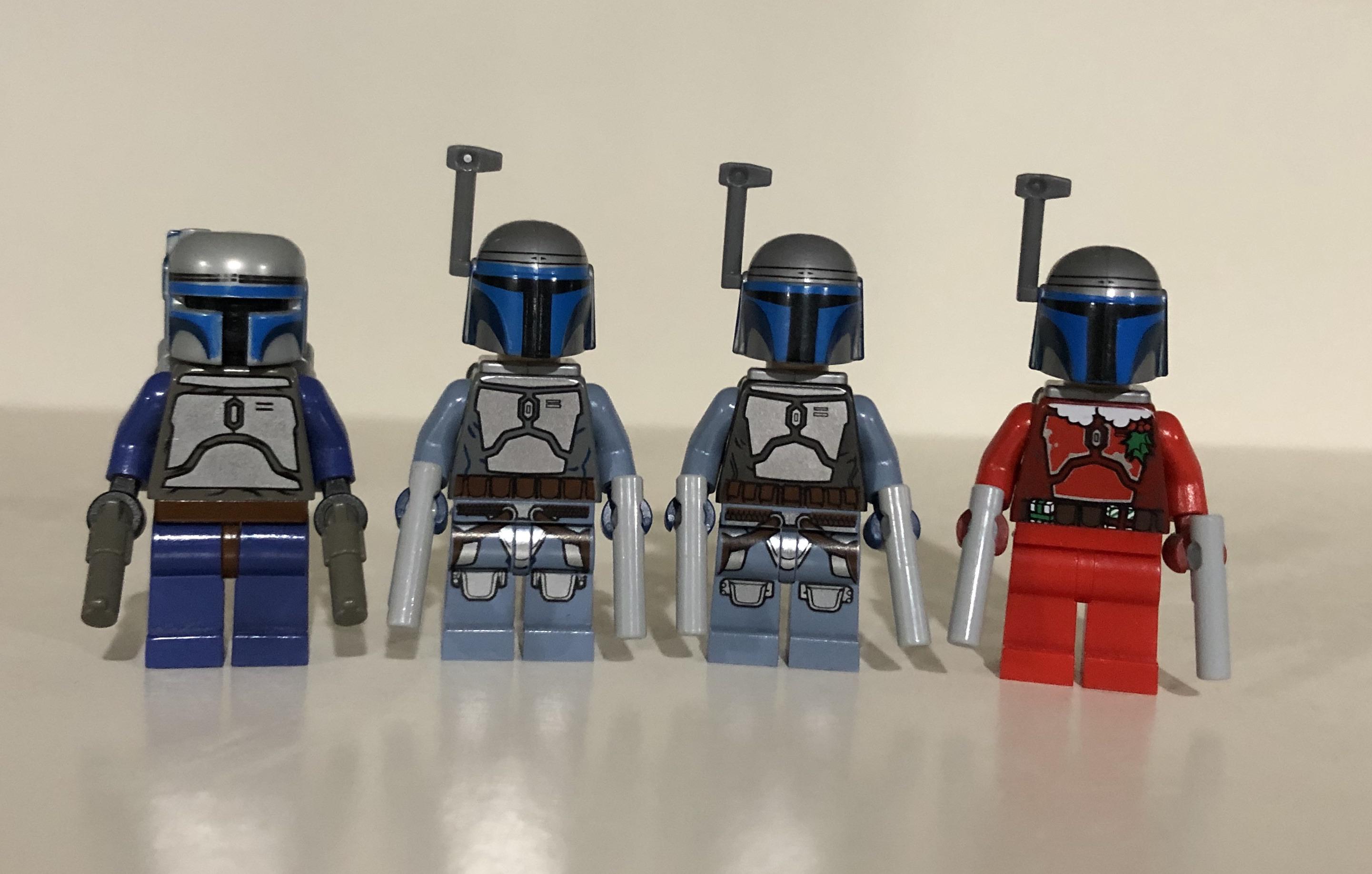 LEGO Star Wars Christmas Jango Fett Minifigure Advent Calendar 75023