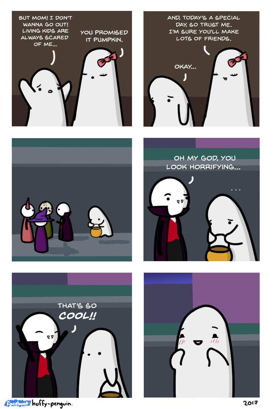 It's spooky time! ♪ ᕕ(ᐛ)ᕗ wholesomememes