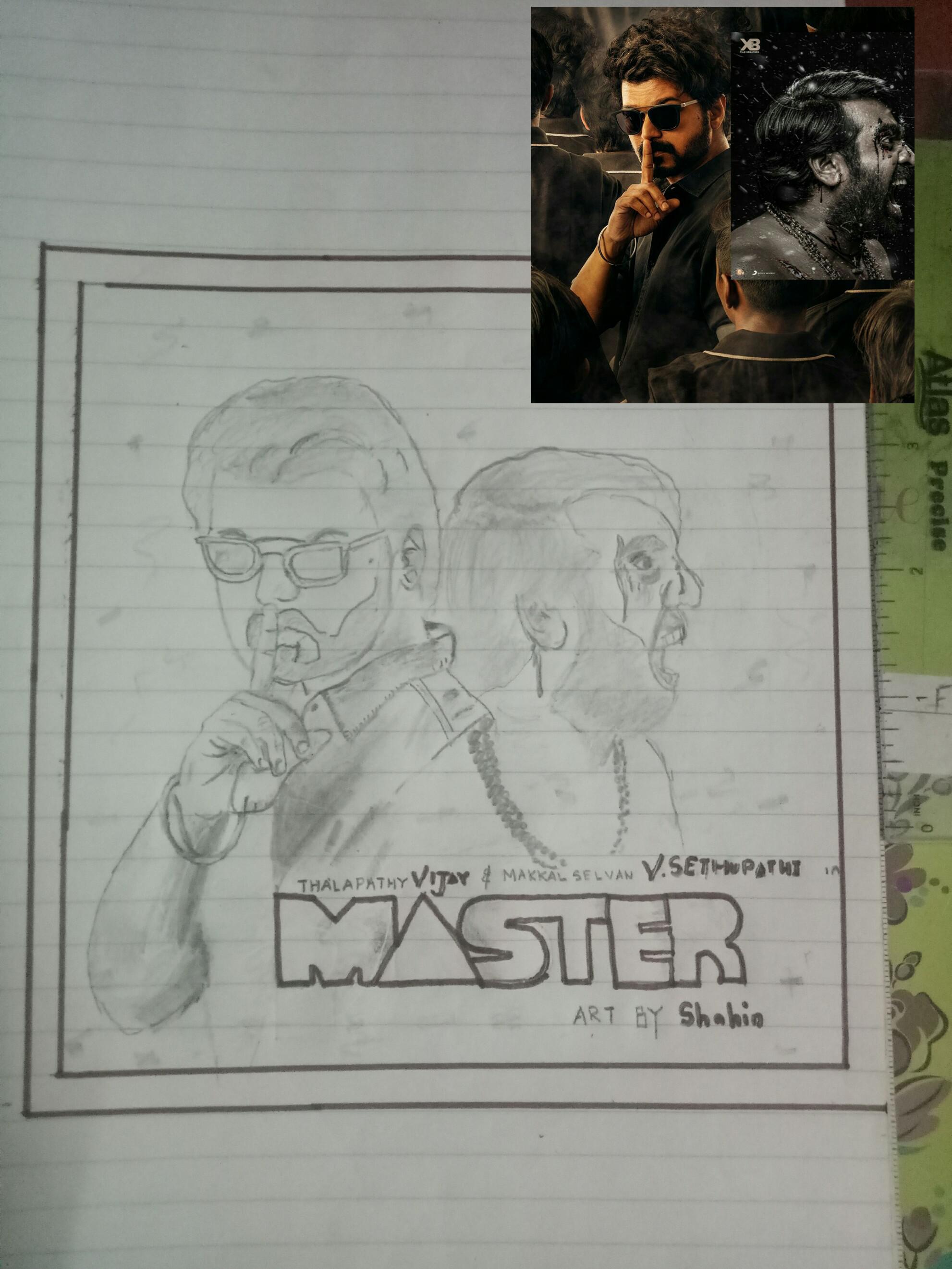 My favorite movie poster in sketch mode. Please give some ideas to
