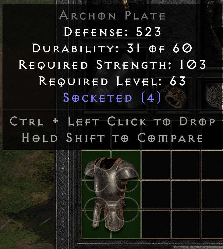 What does a 1 off perfect 4 socket AP go for? PC Ladder Diablo_2
