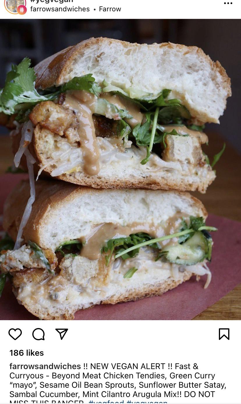 Beyond Meat Chicken sandwich from Farrow r/yegvegan