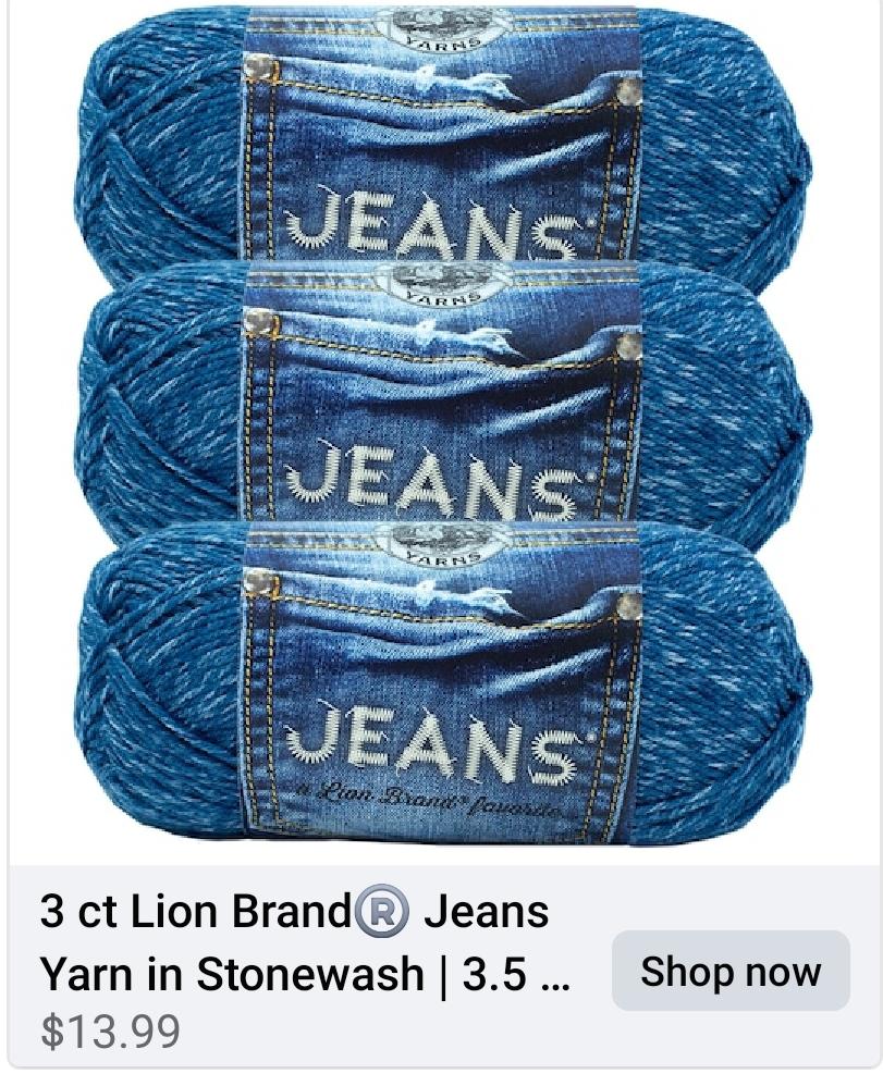 Jeans...are just yarn. r/boburnham