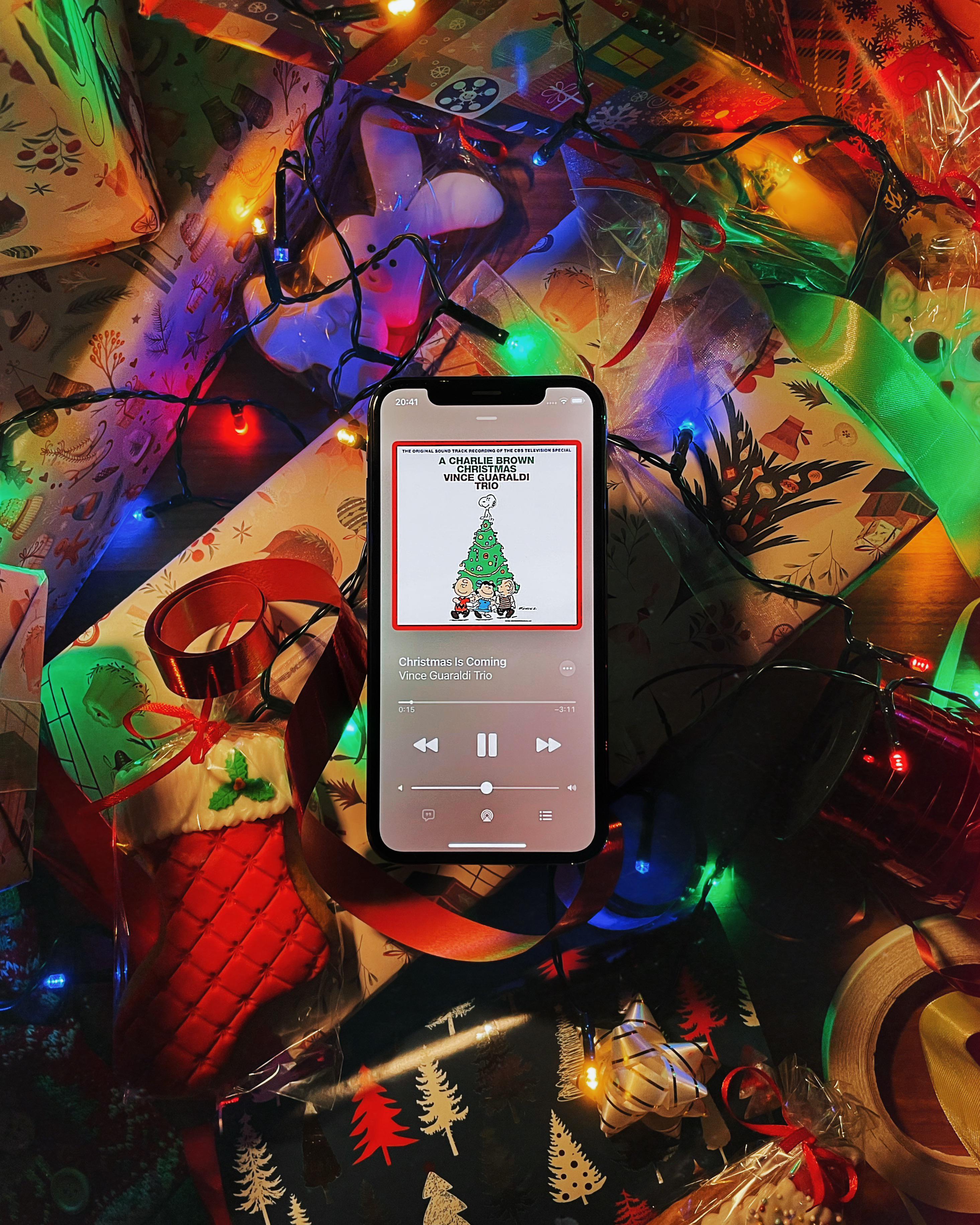 Isn't it the best Christmas album? (photo art with Apple Music app) r
