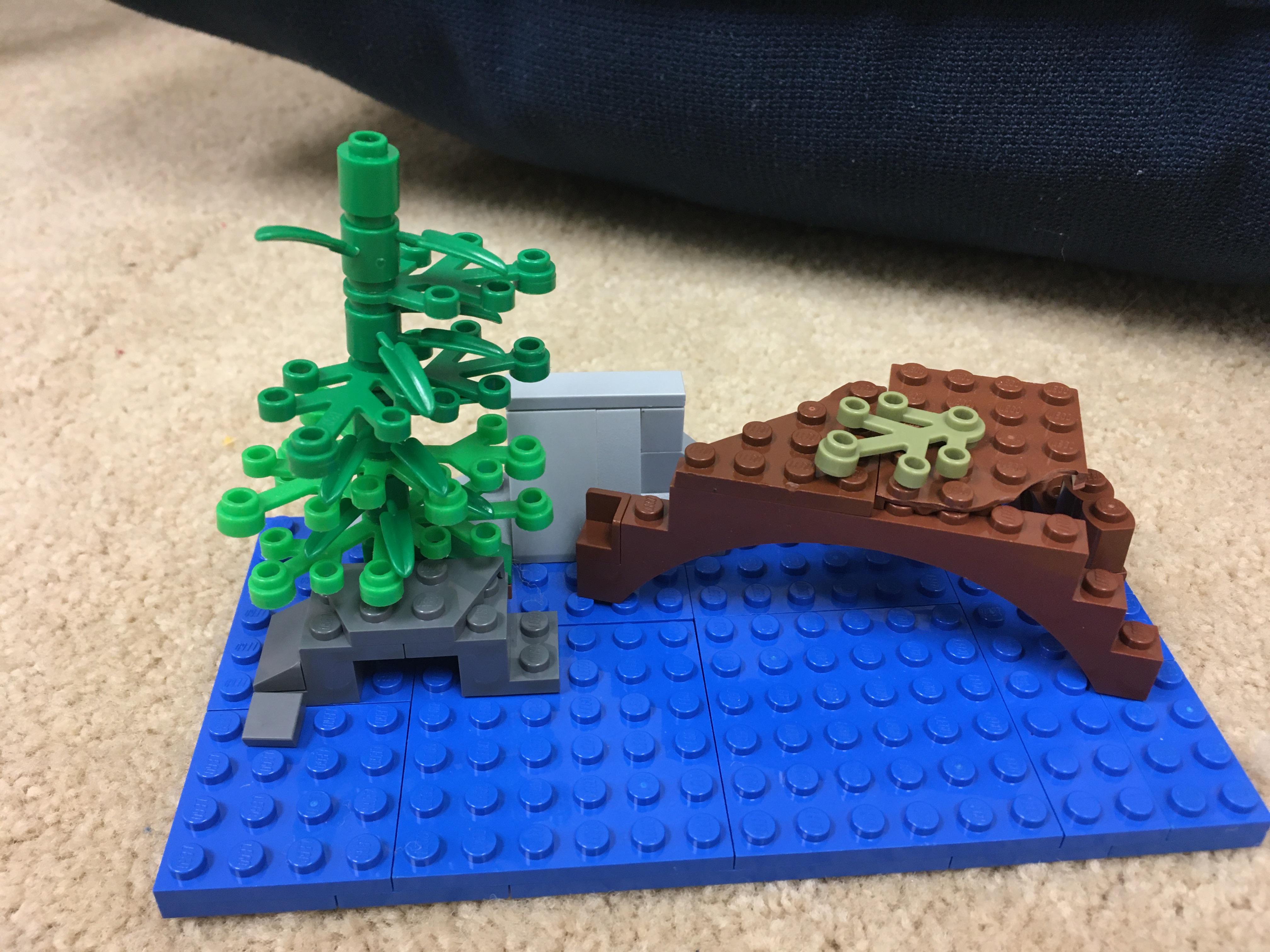 Mini fish tank! lego