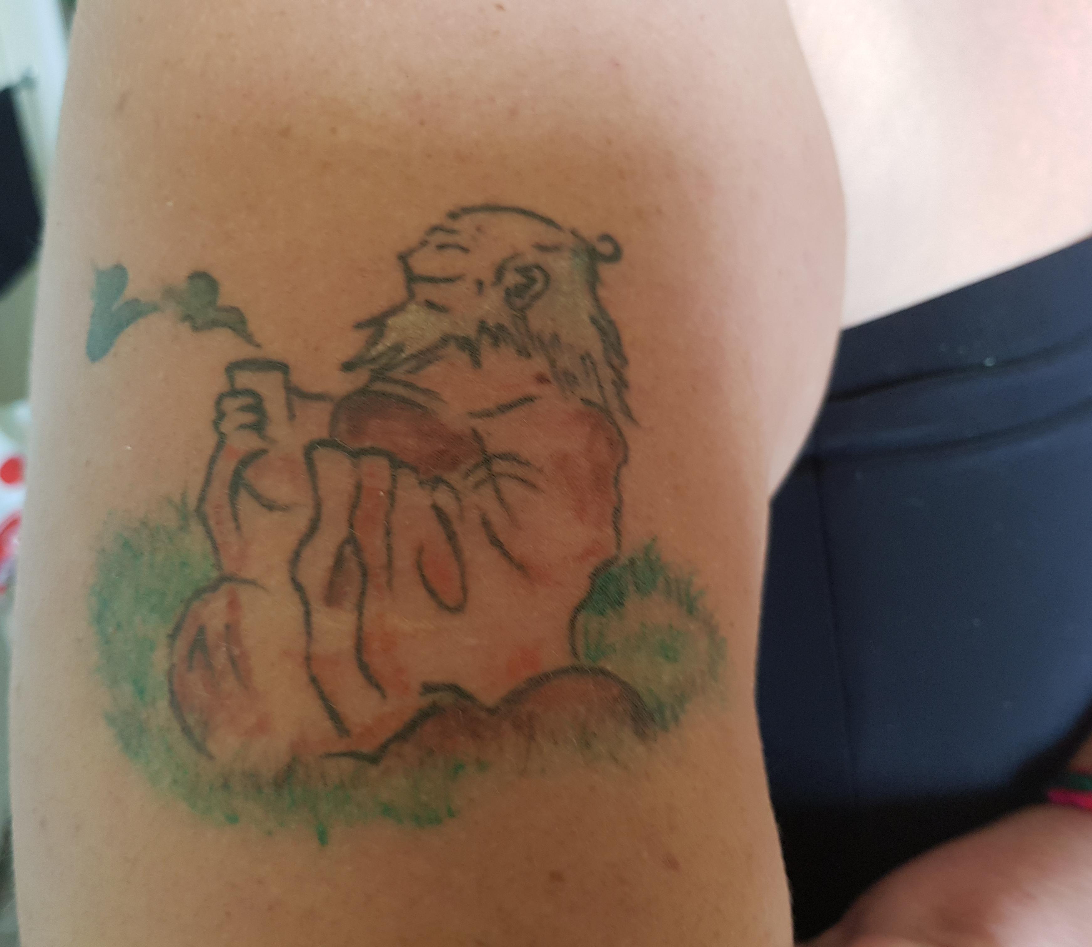 I freaking love my Iroh tattoo, so much love for the Dragon of the West