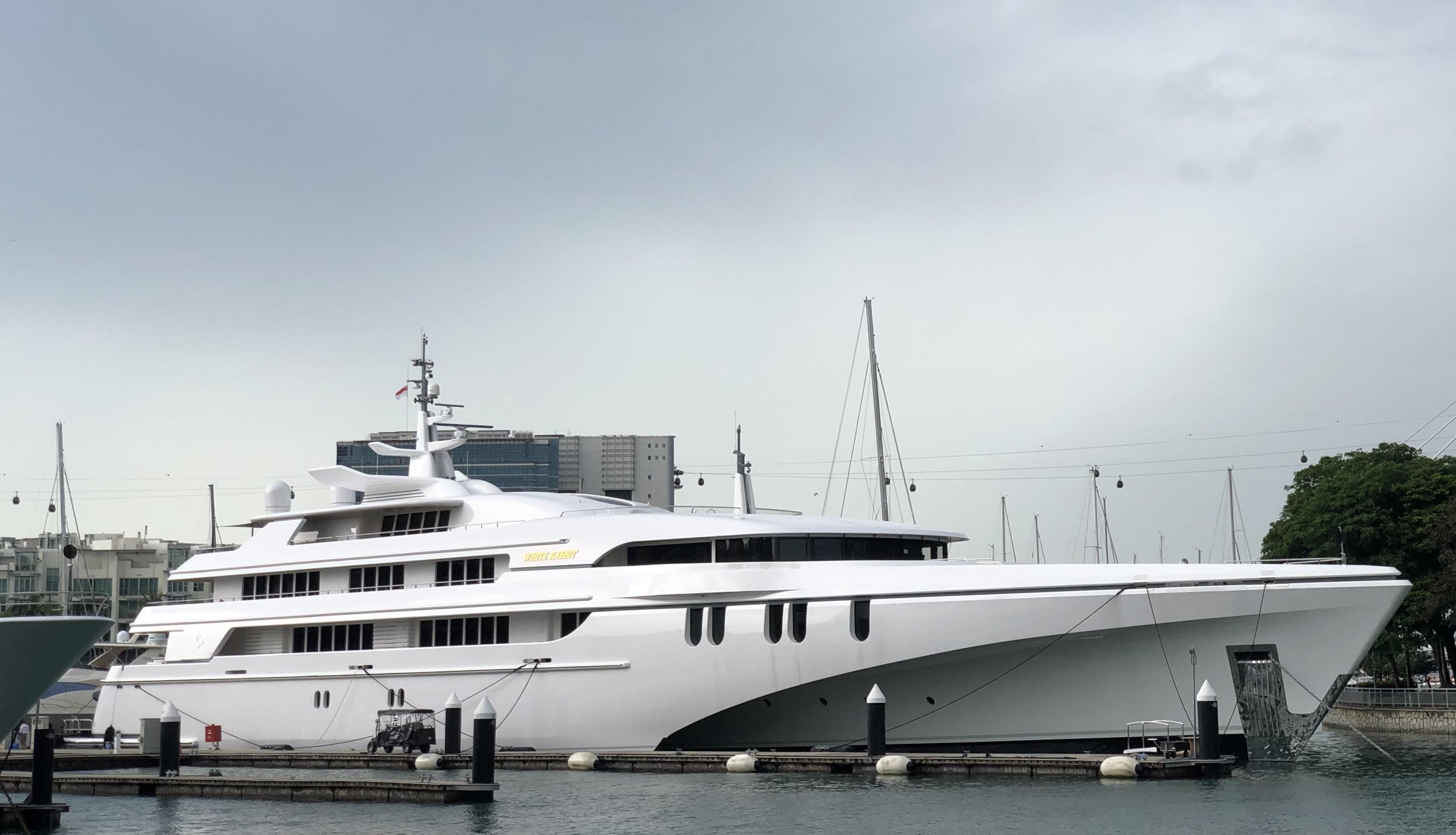 Spotted in Keppel Bay the US100 million White Rabbit