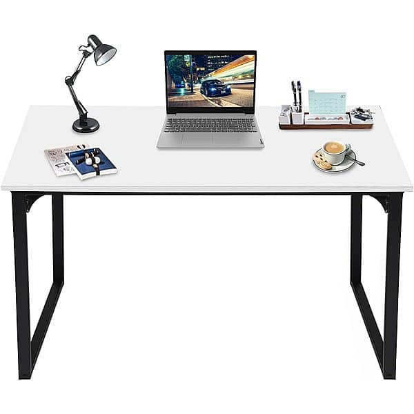 [Amazon] 39.4" x 19.7" KINGSO Small Computer Desk (White) 28.49 + Free