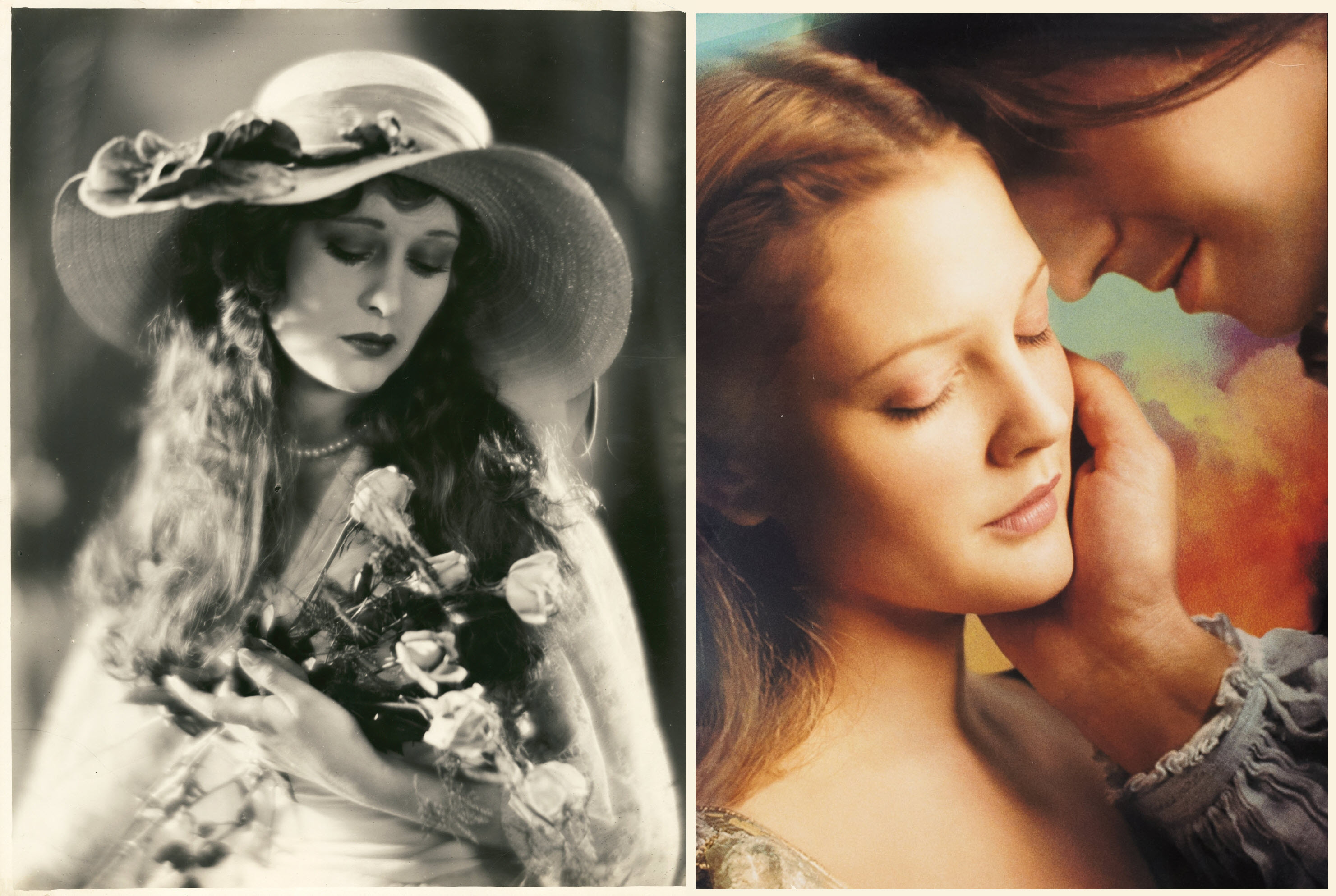 100 year old photograph of Drew’s grandmother silent film actress