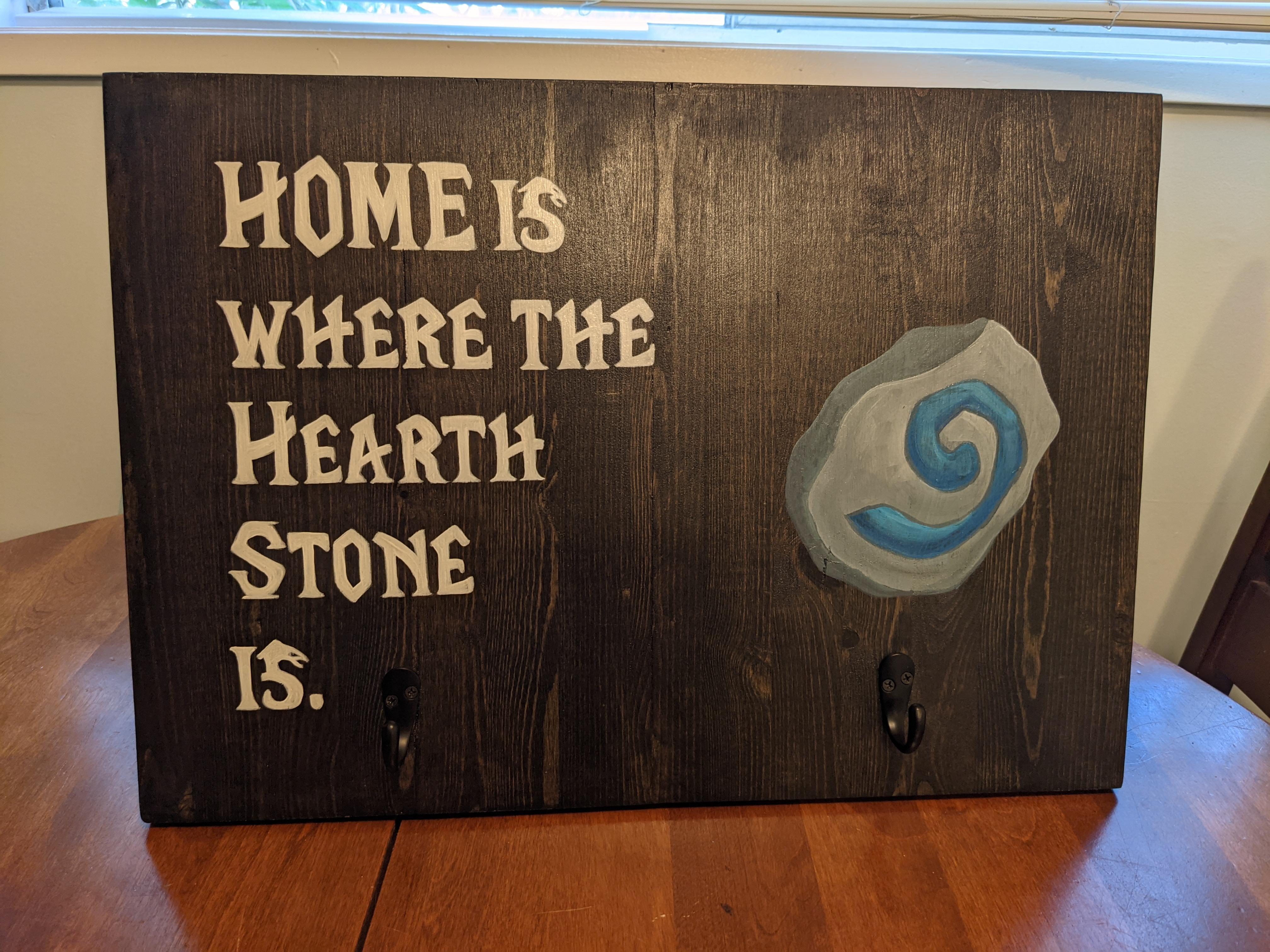 Had this apartment warming present made for my boyfriend! r/wow