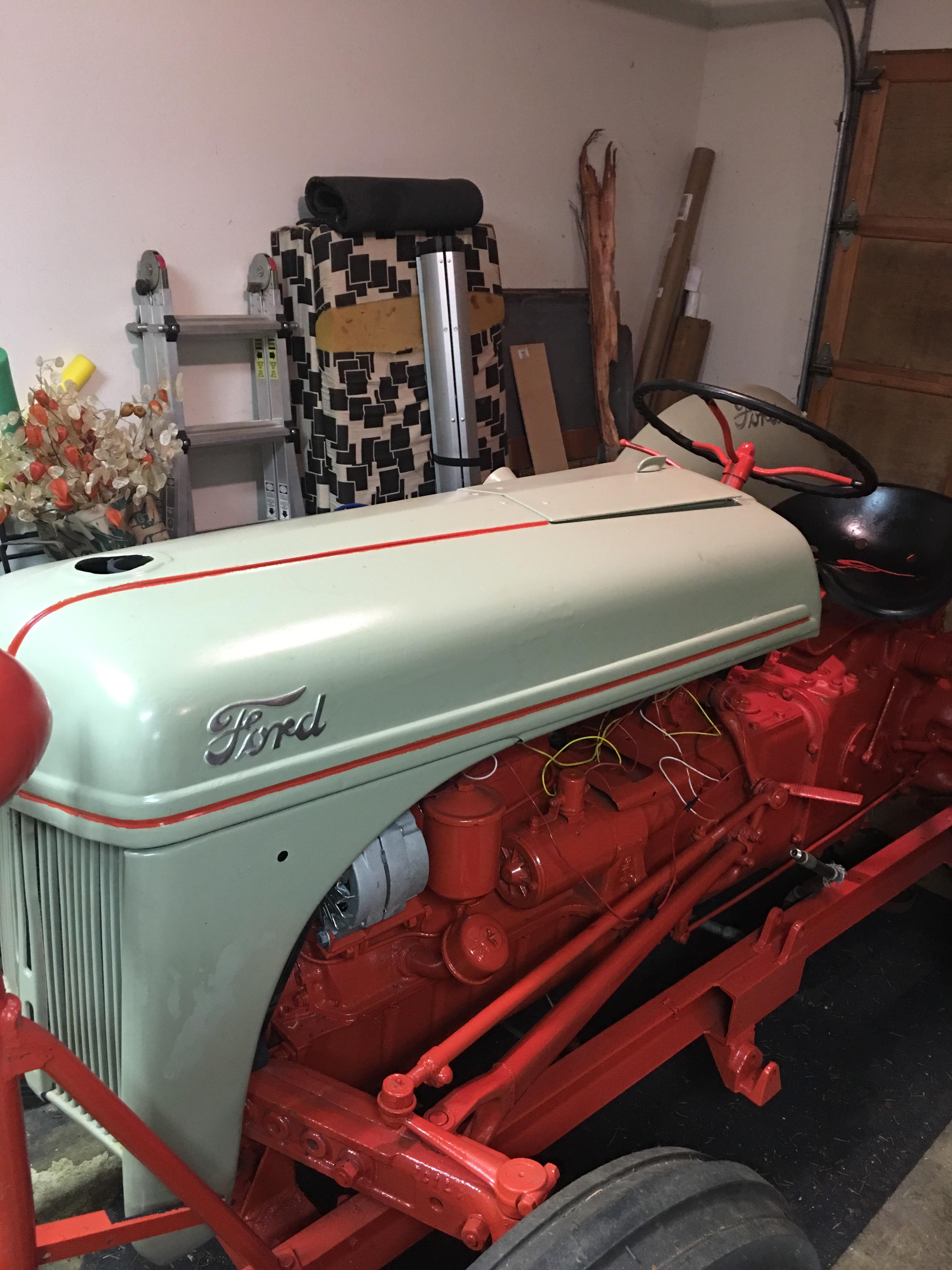 Just restored this 8N to 12 volt system. Haven’t don’t front loader yet