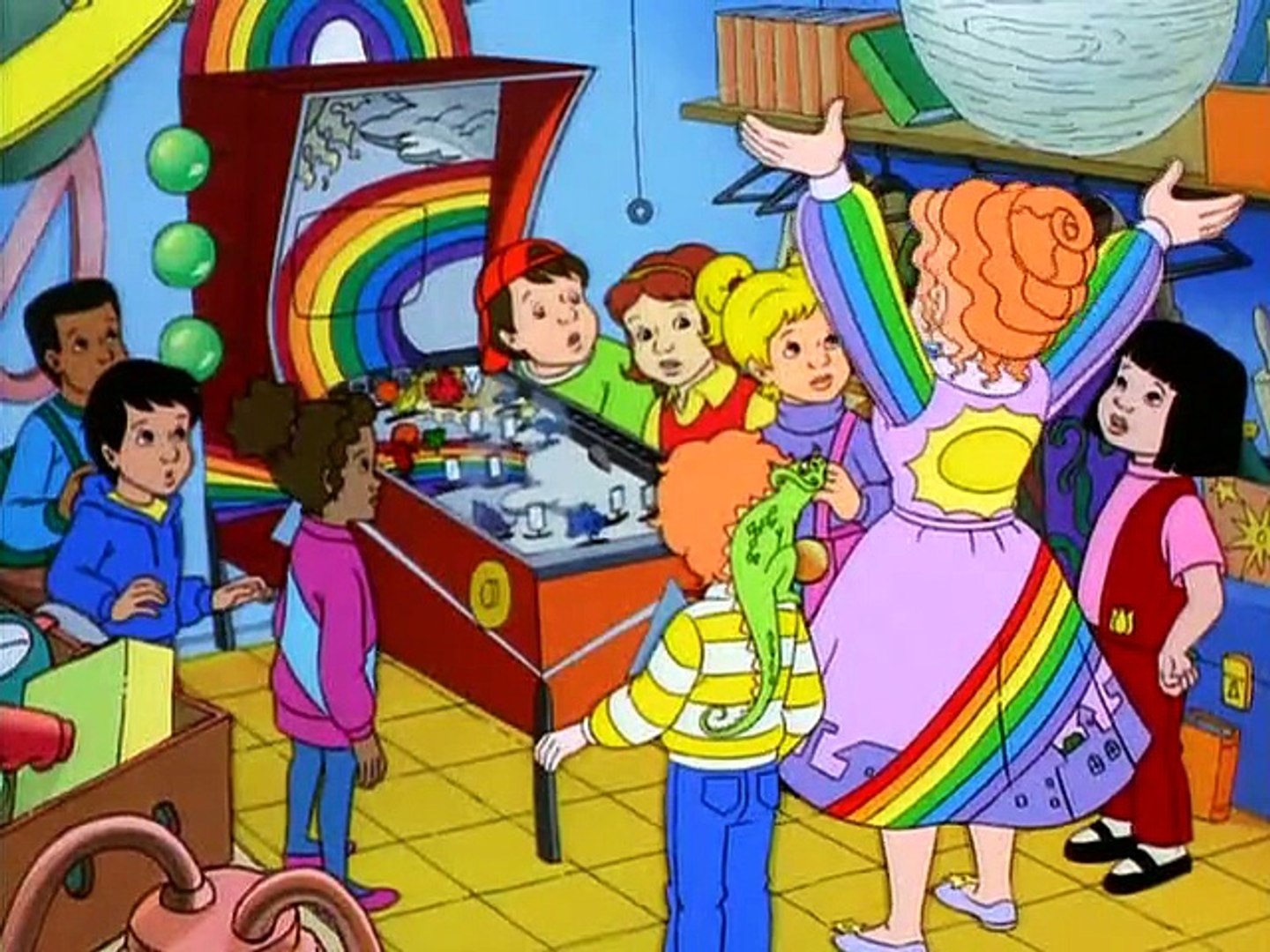That Magic School Bus episode where they went into a Pinball Machine to